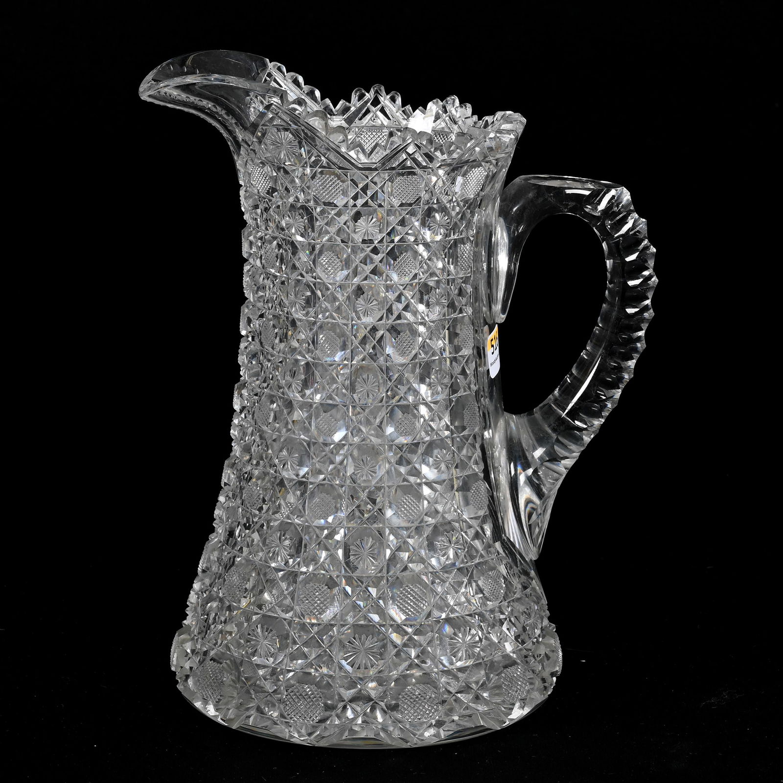 Water Pitcher, ABCG, Two Cut Octagon Pattern (1 of 6)