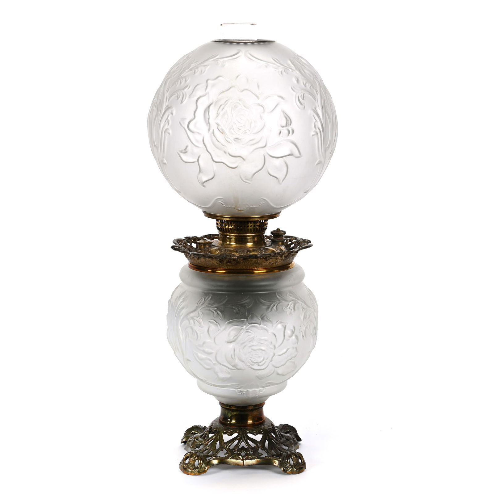 Gone With Wind Lamp, Original Kerosene (1 of 4)