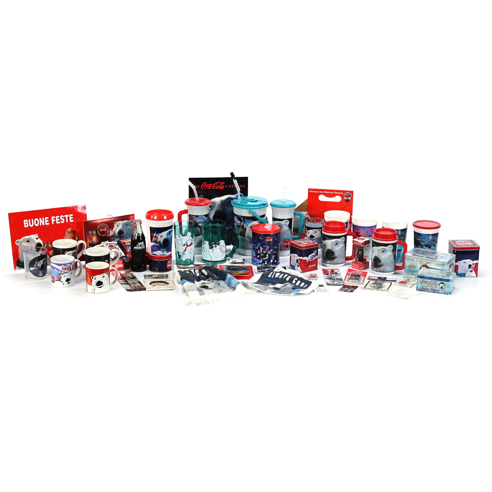 Coca-Cola, Large Assortment Of Polar Bear Items (1 of 4)