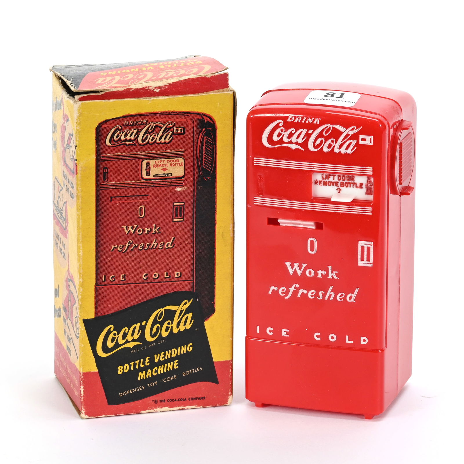 1950's Coca Cola Toy Bottle Vending Machine (1 of 5)