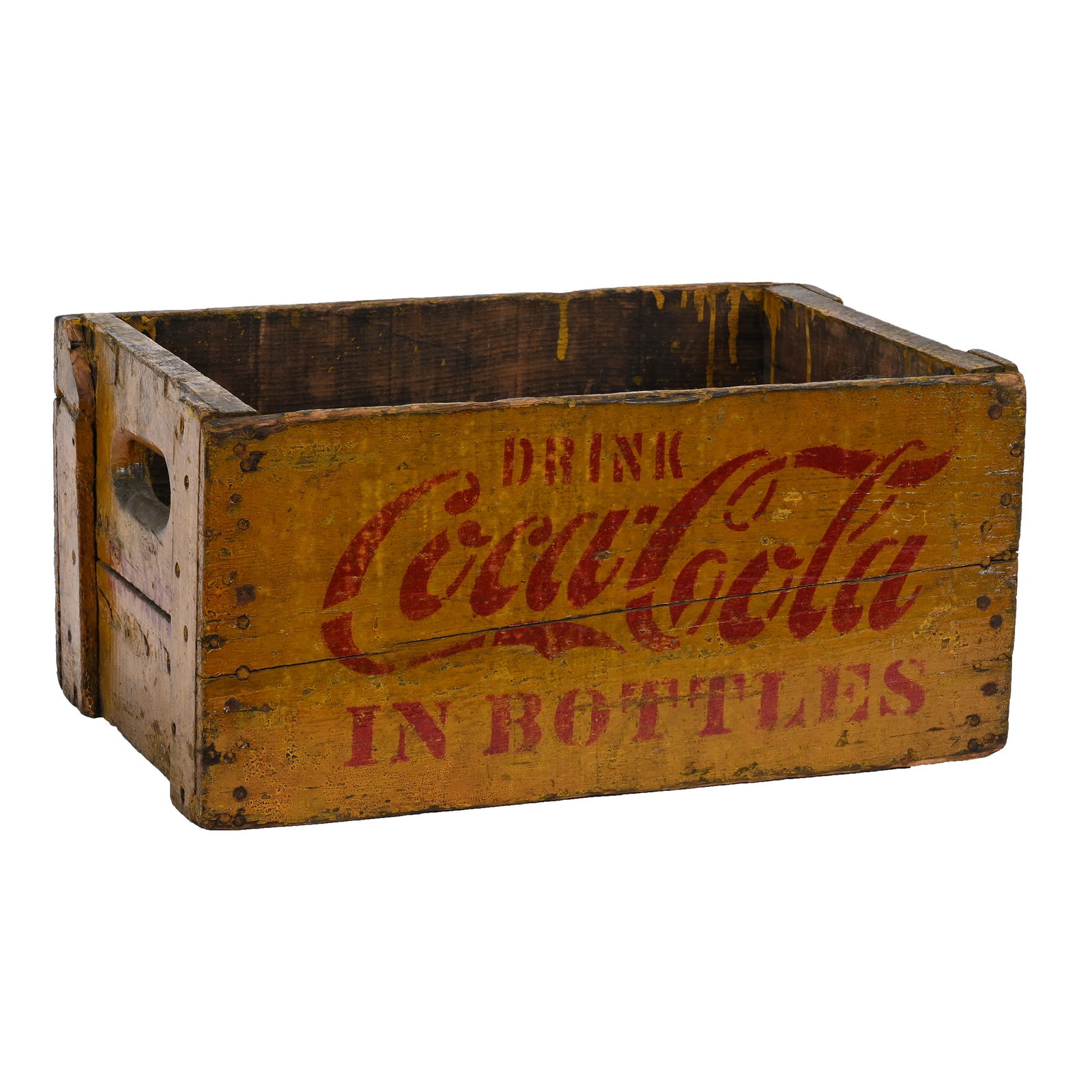 1920's-30's Coca Cola Wooden Bottle Shipping Case (1 of 3)