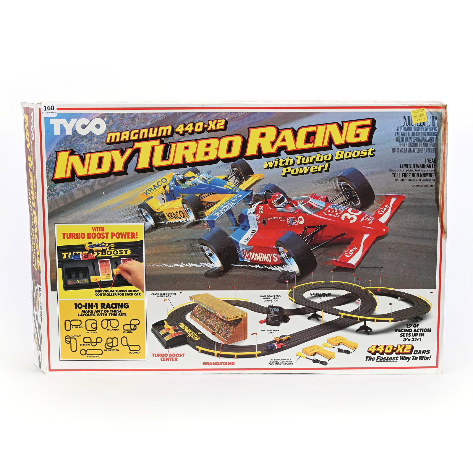 1970's Coca Cola Tyco Turbo Indy Racing Track Set (1 of 3)