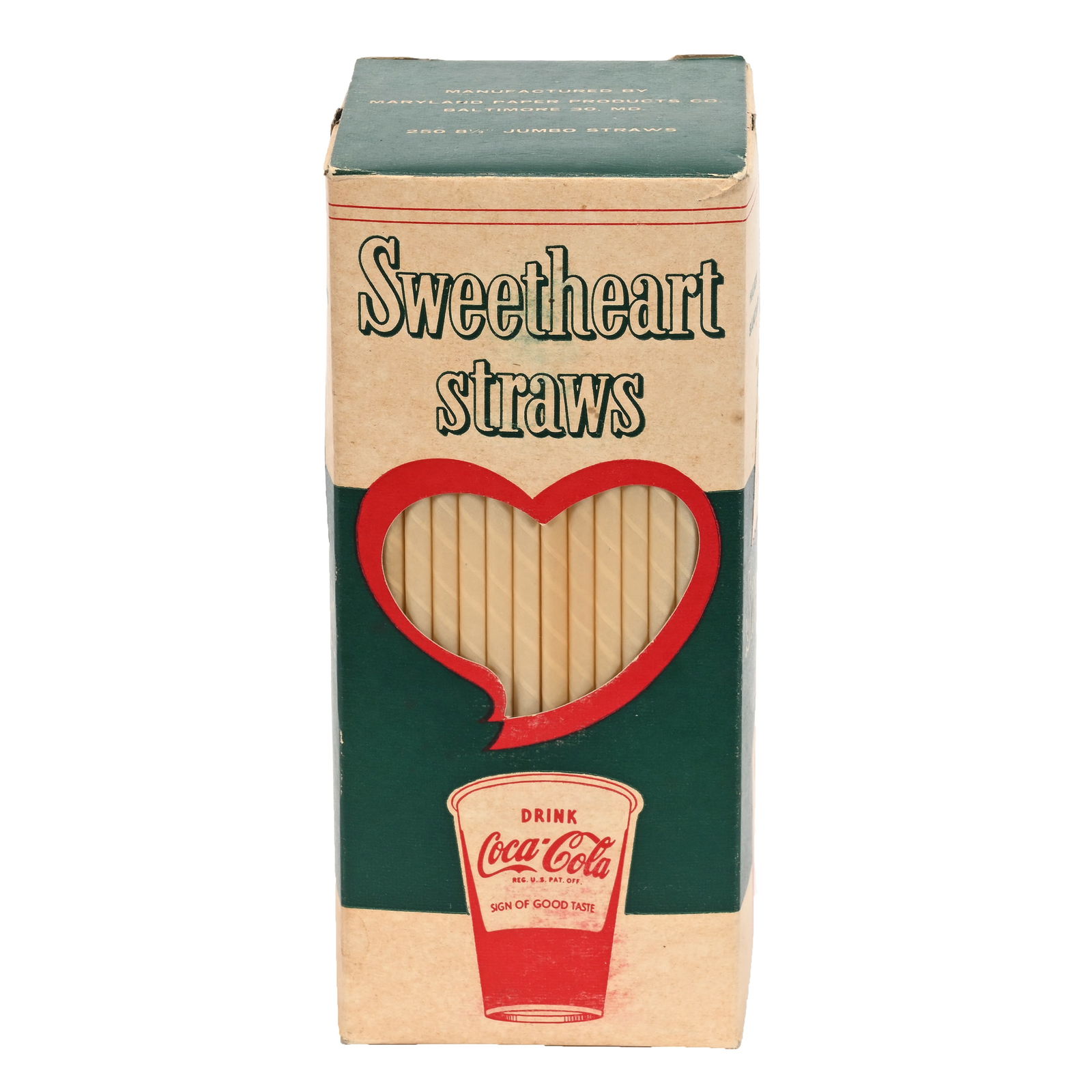1950-60's Coca Cola Sweetheart Straws (1 of 3)