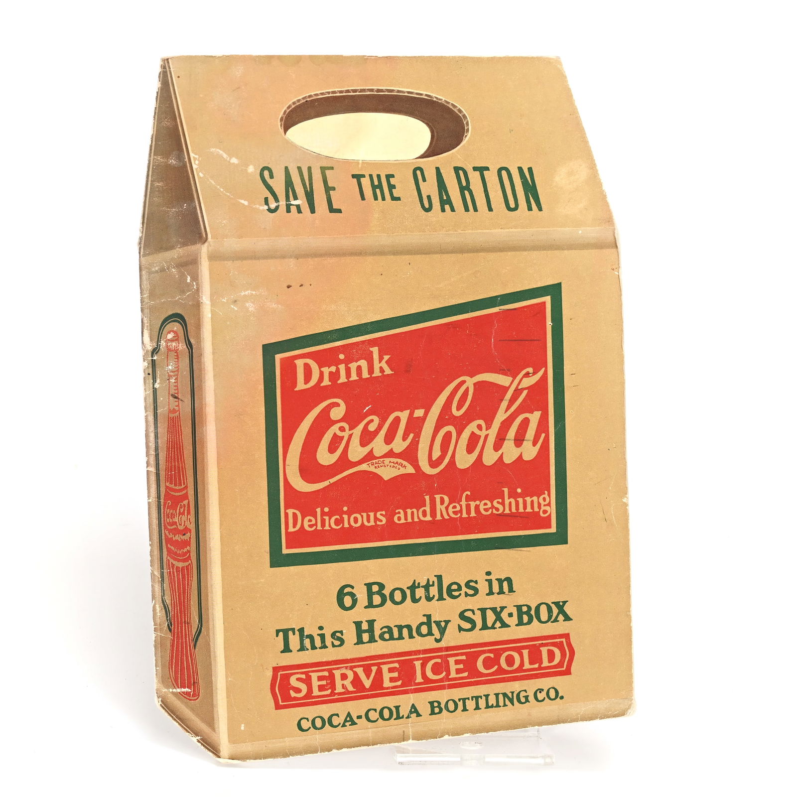 1930's Coca Cola Booklet In Shape Of Six Pack (1 of 4)