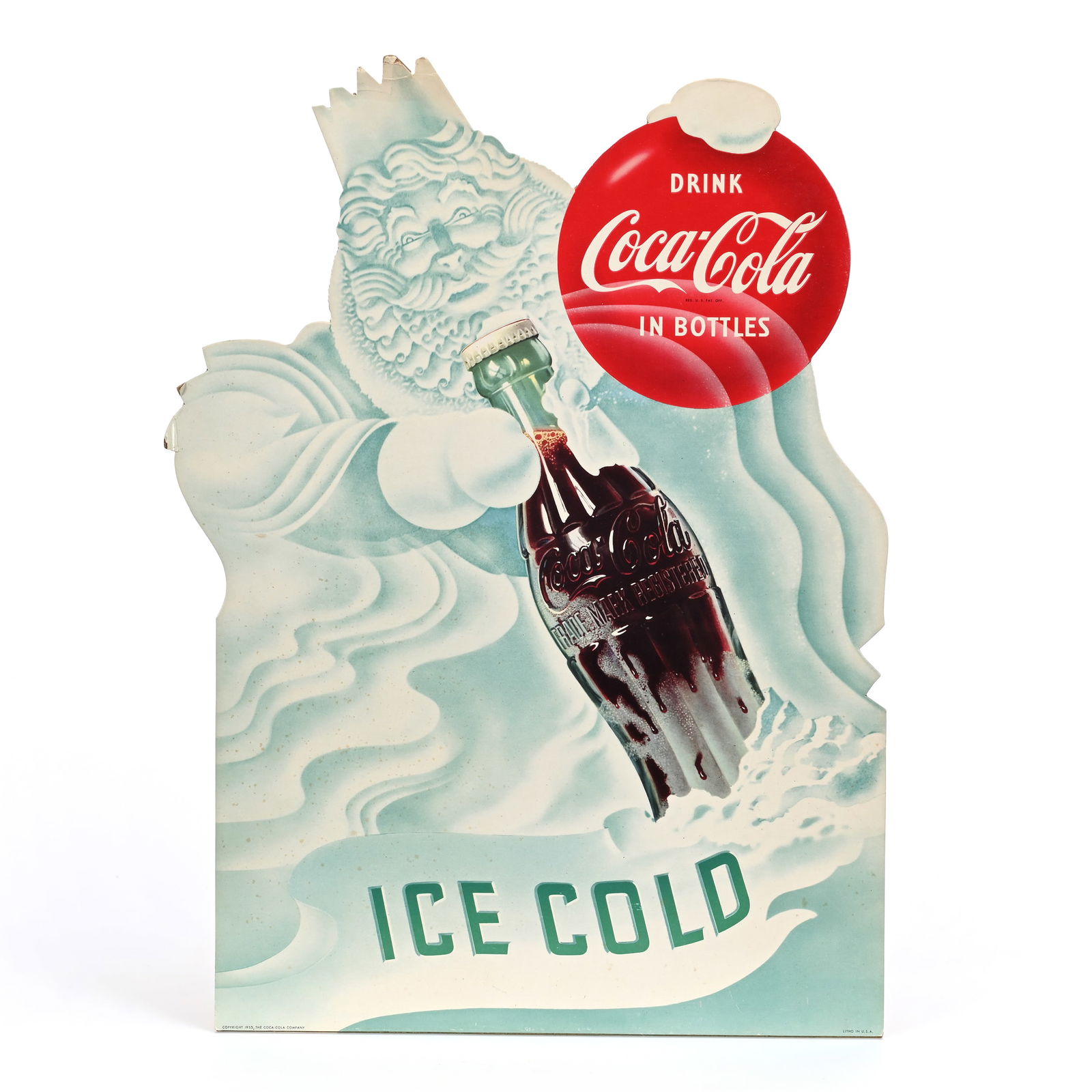 1953 Coca Cola Cardboard Cutout (1 of 3)