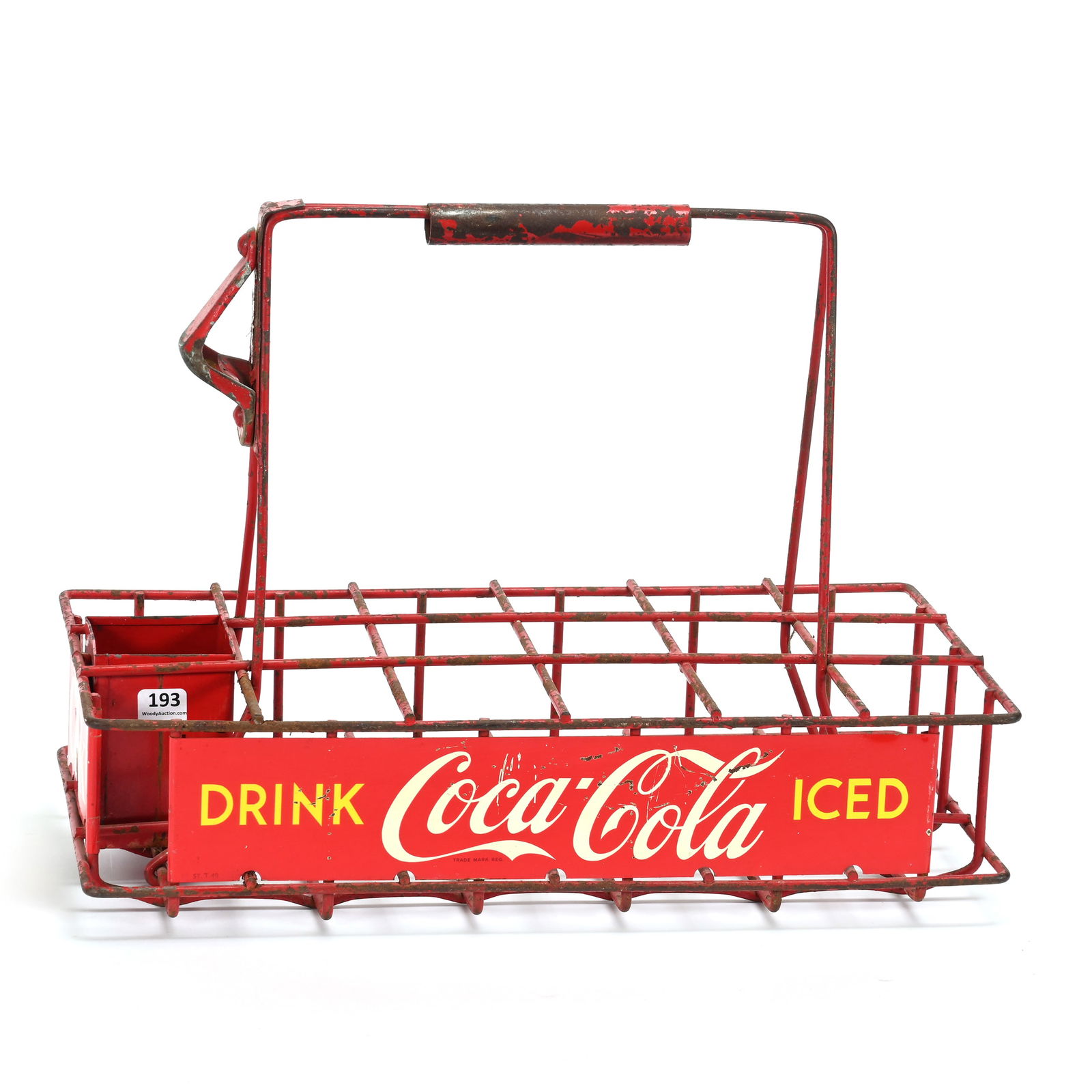 1930-40's Coca Cola Metal Carrier (1 of 2)