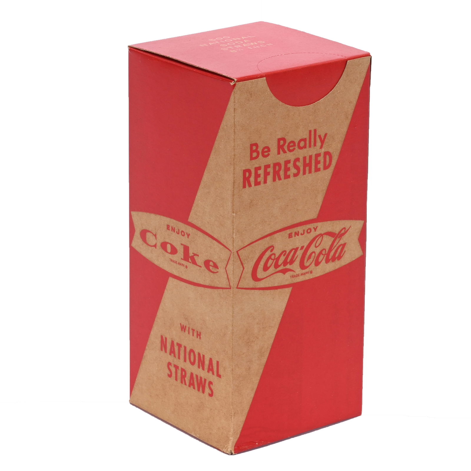 1960's Coca Cola Fish Tails Straws In Box (1 of 3)