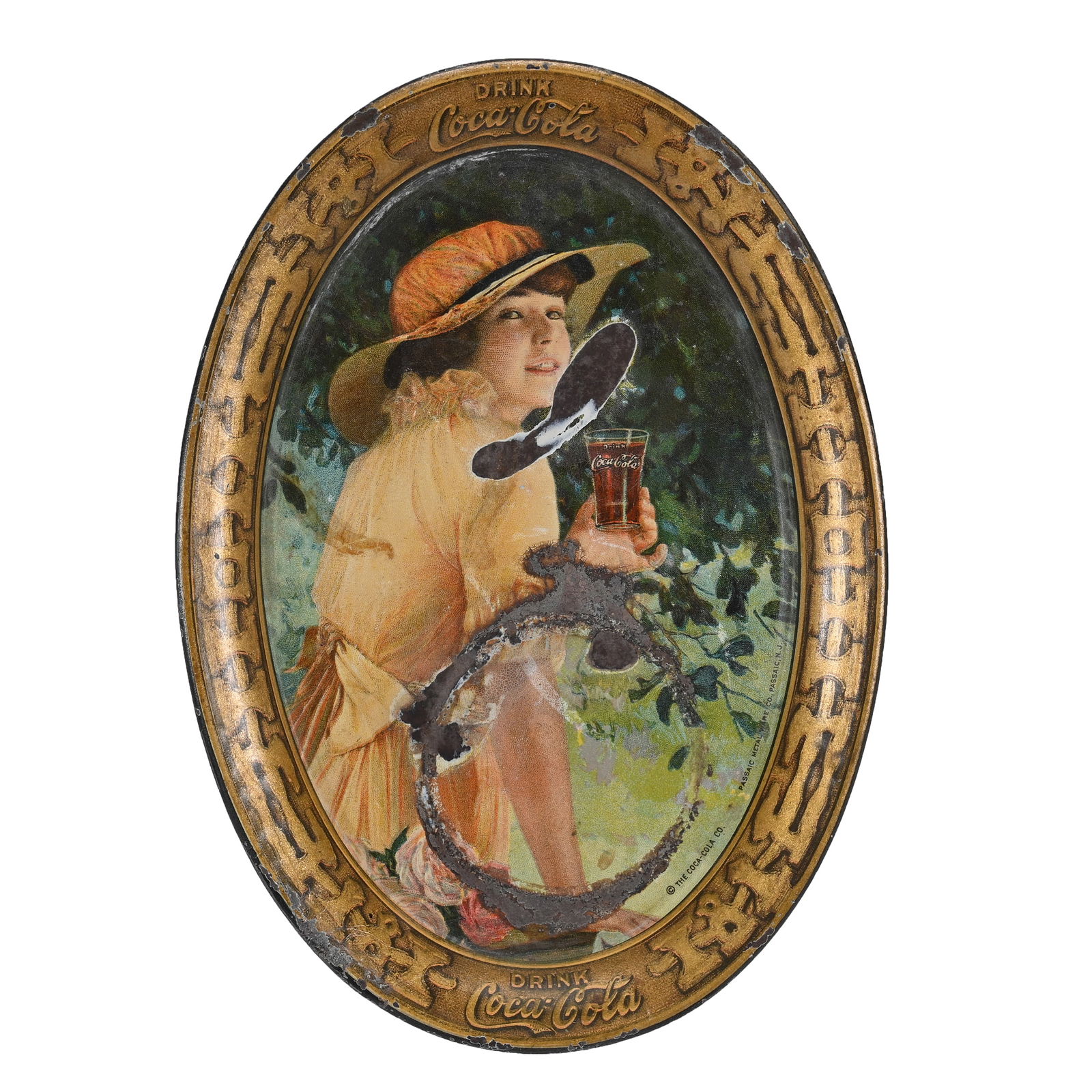 1913 Coca Cola Tip Tray (1 of 2)
