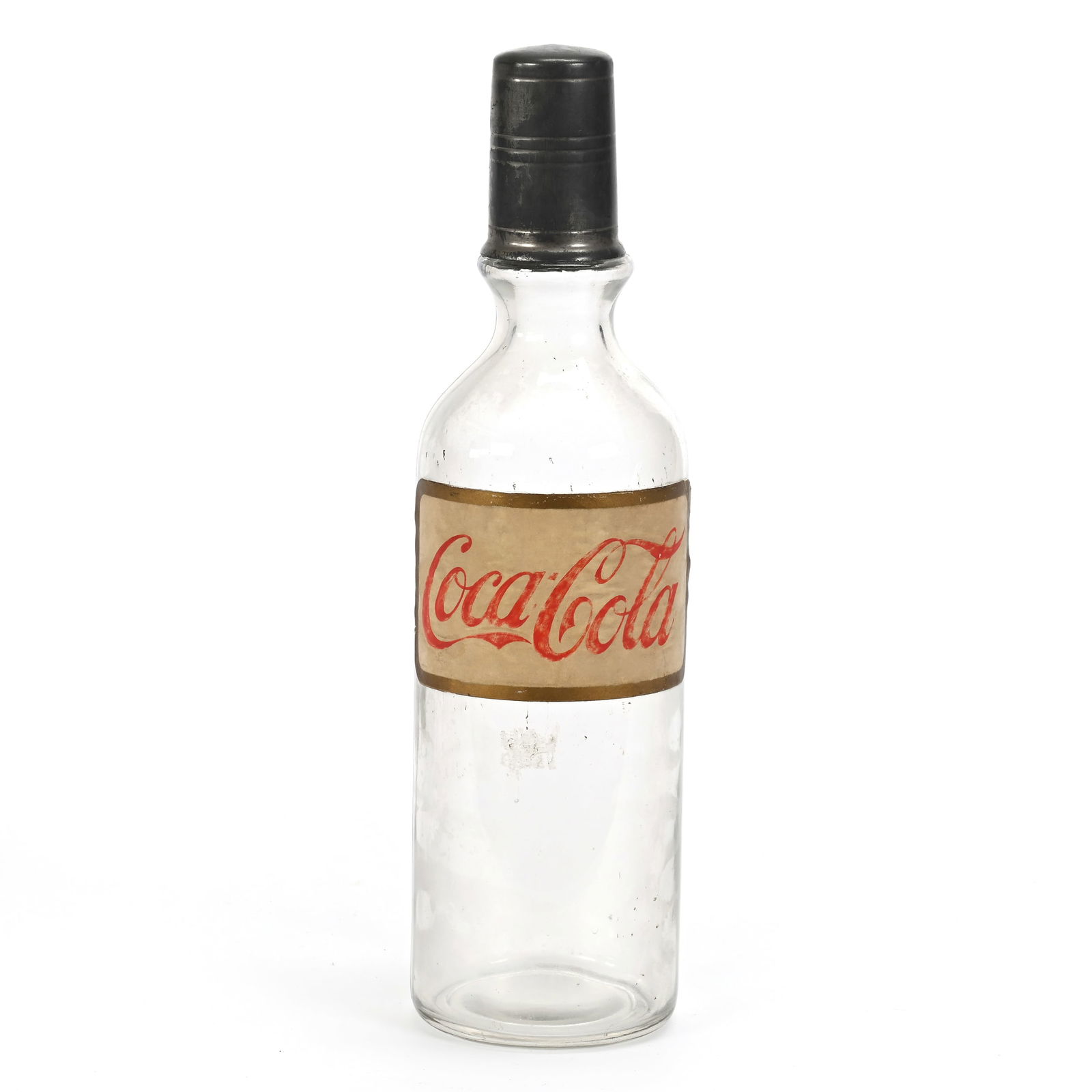 Early 1900's Coca Cola Syrup Bottle, Original Cap (1 of 3)