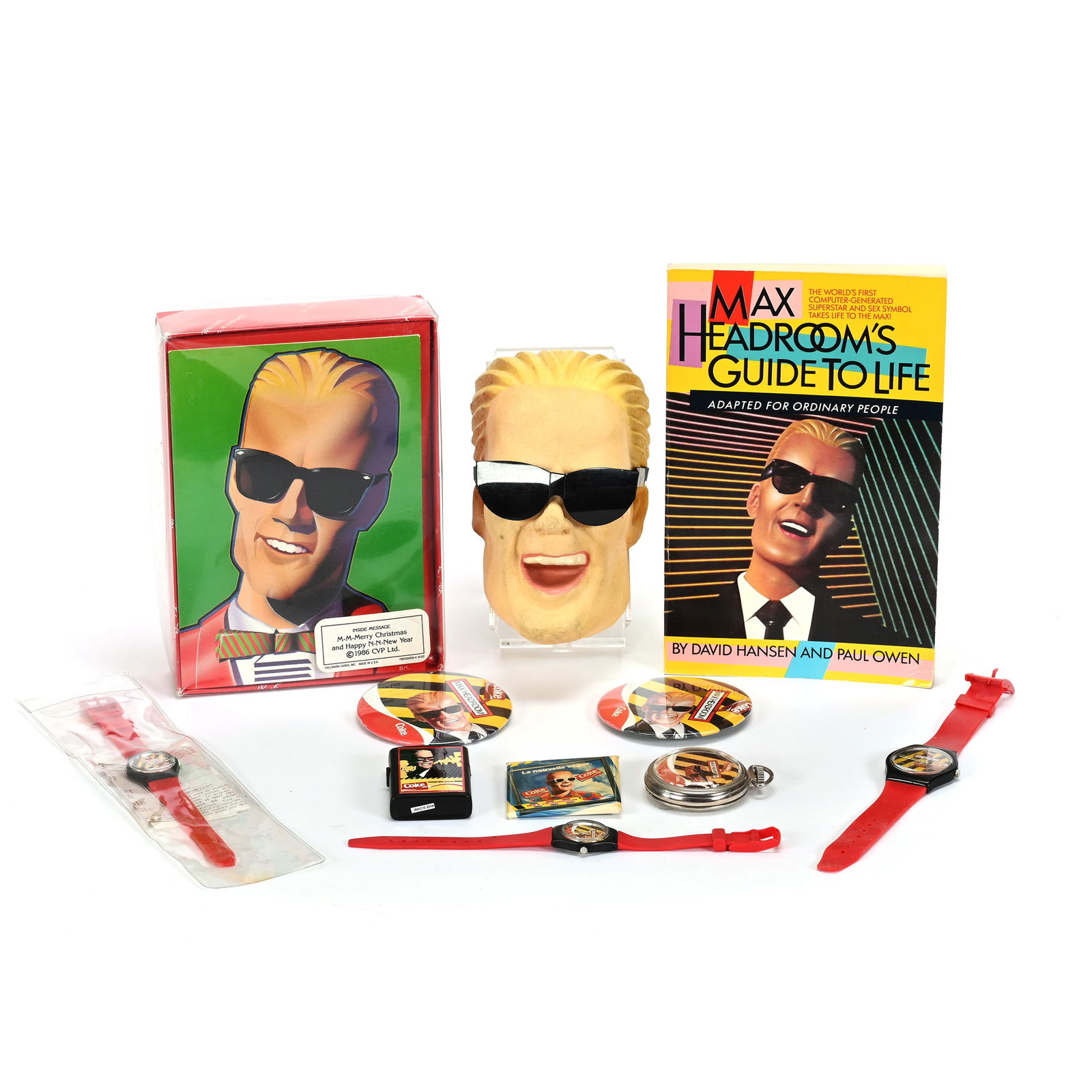 1988 Coca Cola Max Headroom Items (1 of 4)