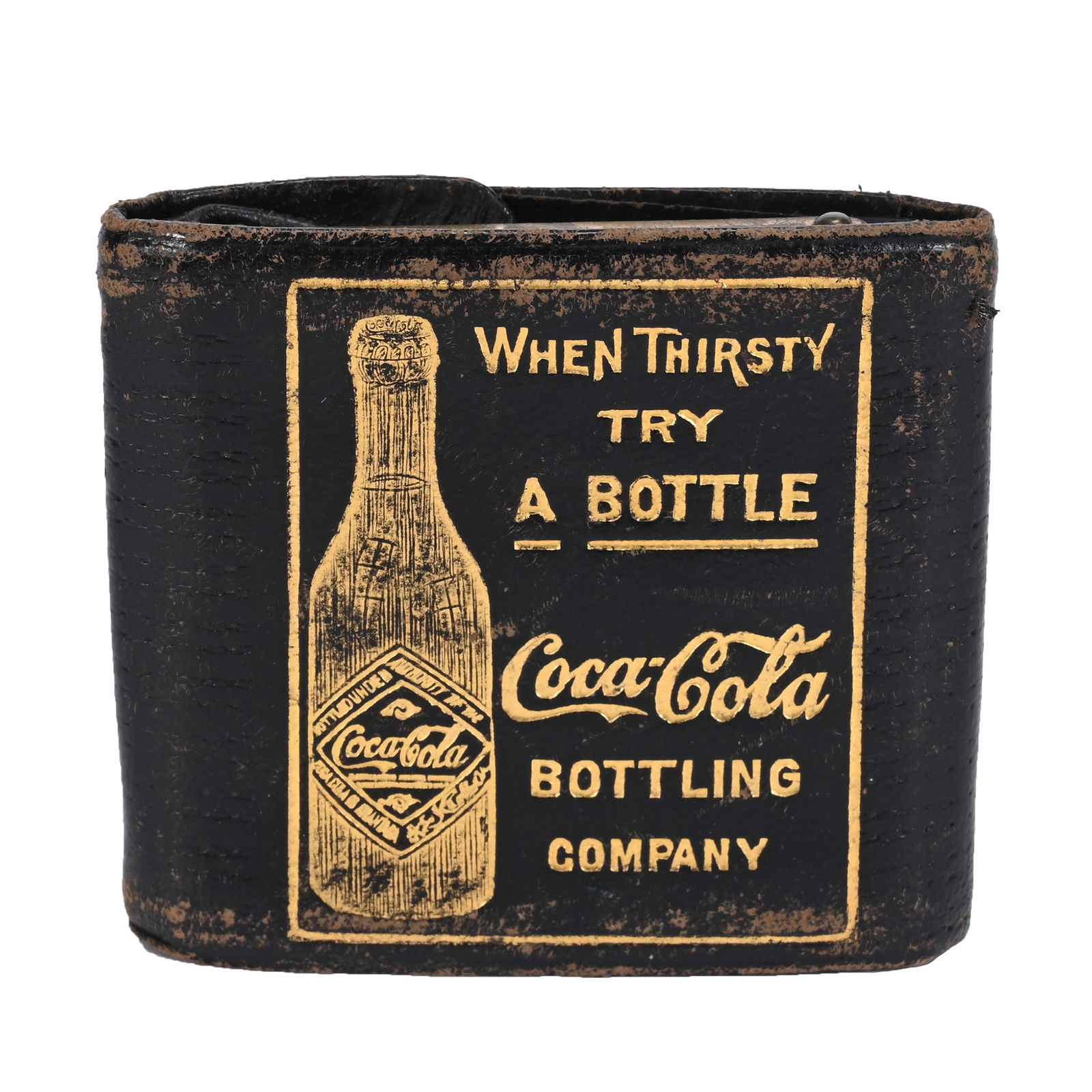 1907 Coca Cola NOS Leather Change Purse (1 of 2)