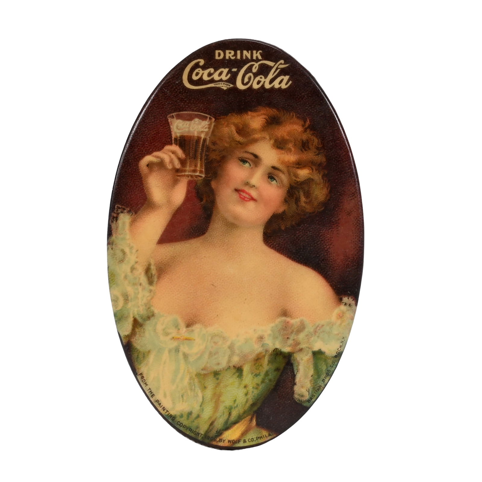 1907 Coca Cola Pocket Mirror (1 of 3)