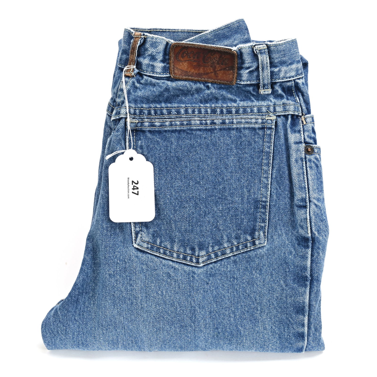 Coca Cola Brand Denim Jeans, Size 8 (1 of 5)