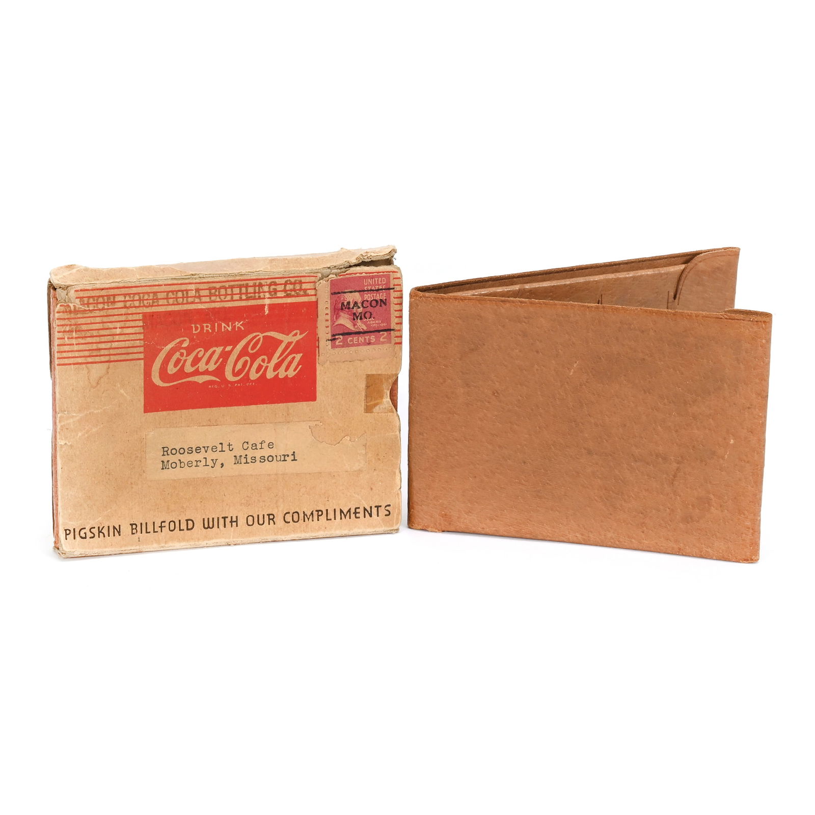 1950's Coca Cola Pigskin Wallets (2) (1 of 2)