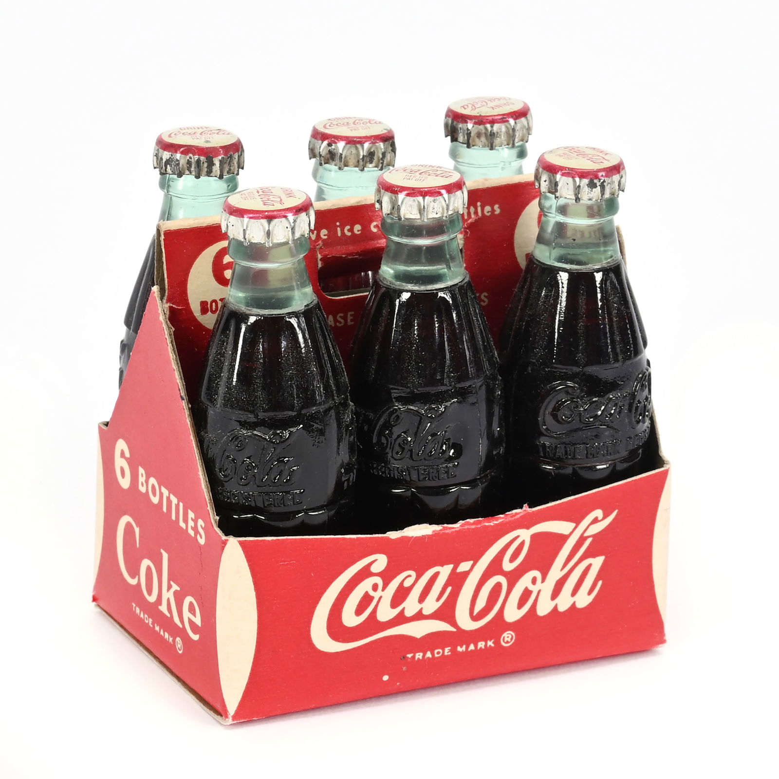 Coca Cola Miniature Red Plastic Case (1 of 2)