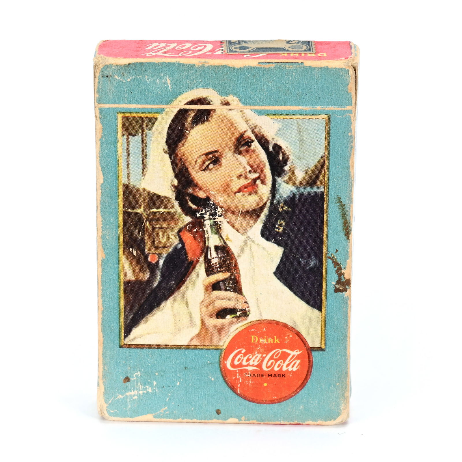 1943 Coca Cola Playing Cards, Spotter Airplane (1 of 6)