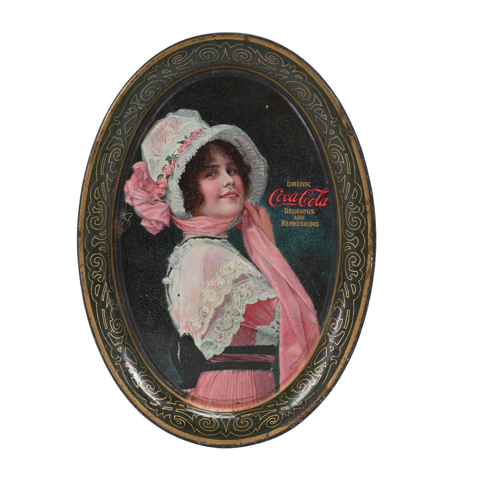 1914 Coca Cola Tip/Change Tray (1 of 2)