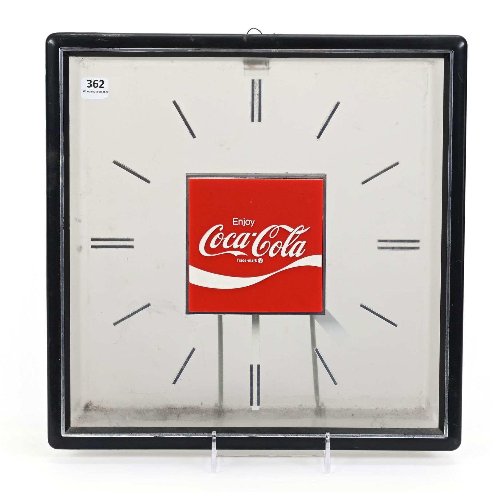 Coca Cola Battery Clock, Black Case (1 of 3)