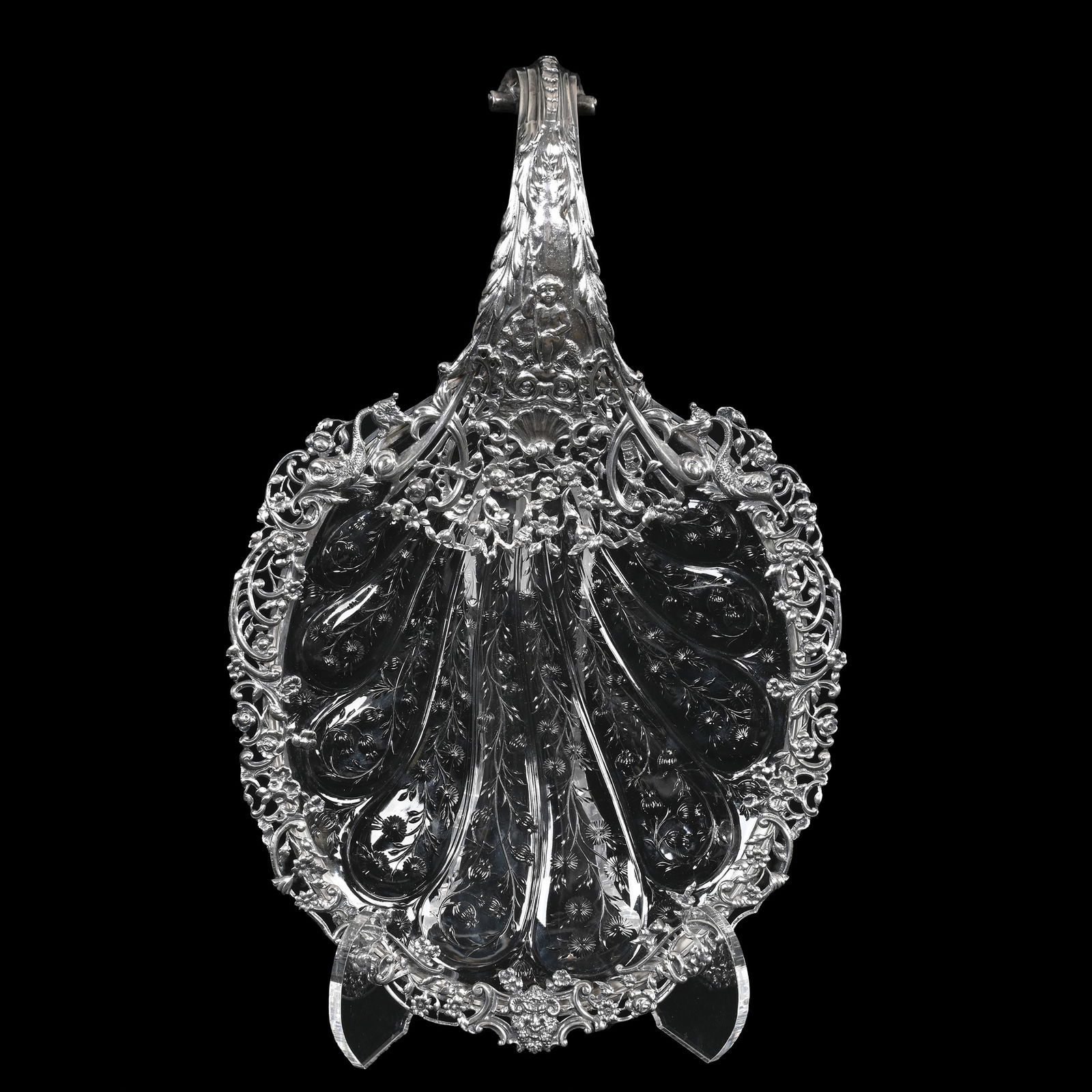 Stevens & Williams Figural Vanity Tray (1 of 7)