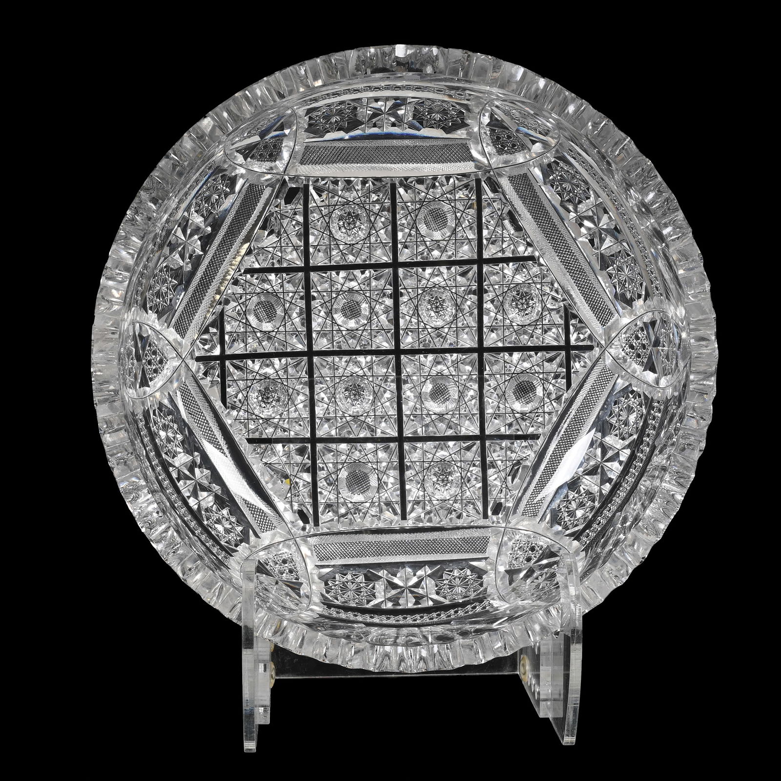 Bowl, American Brilliant Cut Glass (1 of 4)