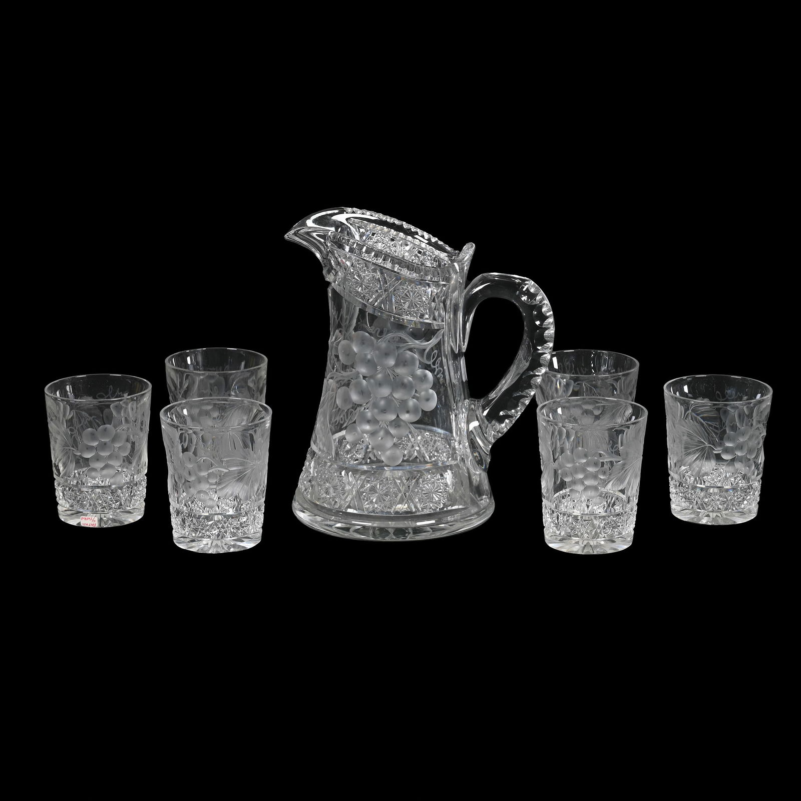 Water Set, ABCG, Signed Tuthill Vintage Pattern (1 of 4)