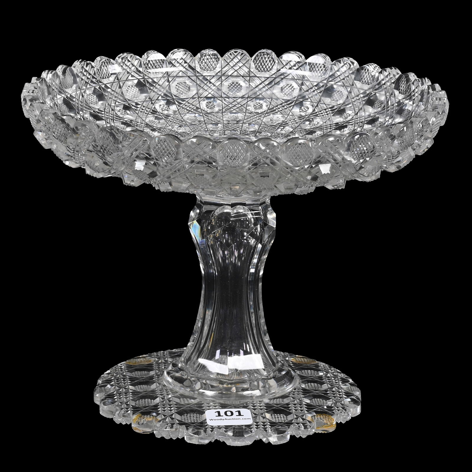 Compote, ABCG, Three Cut Octagon Pattern (1 of 3)