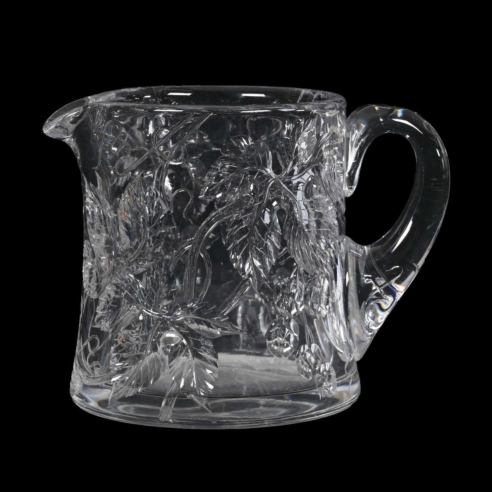 Pitcher, ABCG, Gravic Engraved Vintage Motif (1 of 3)