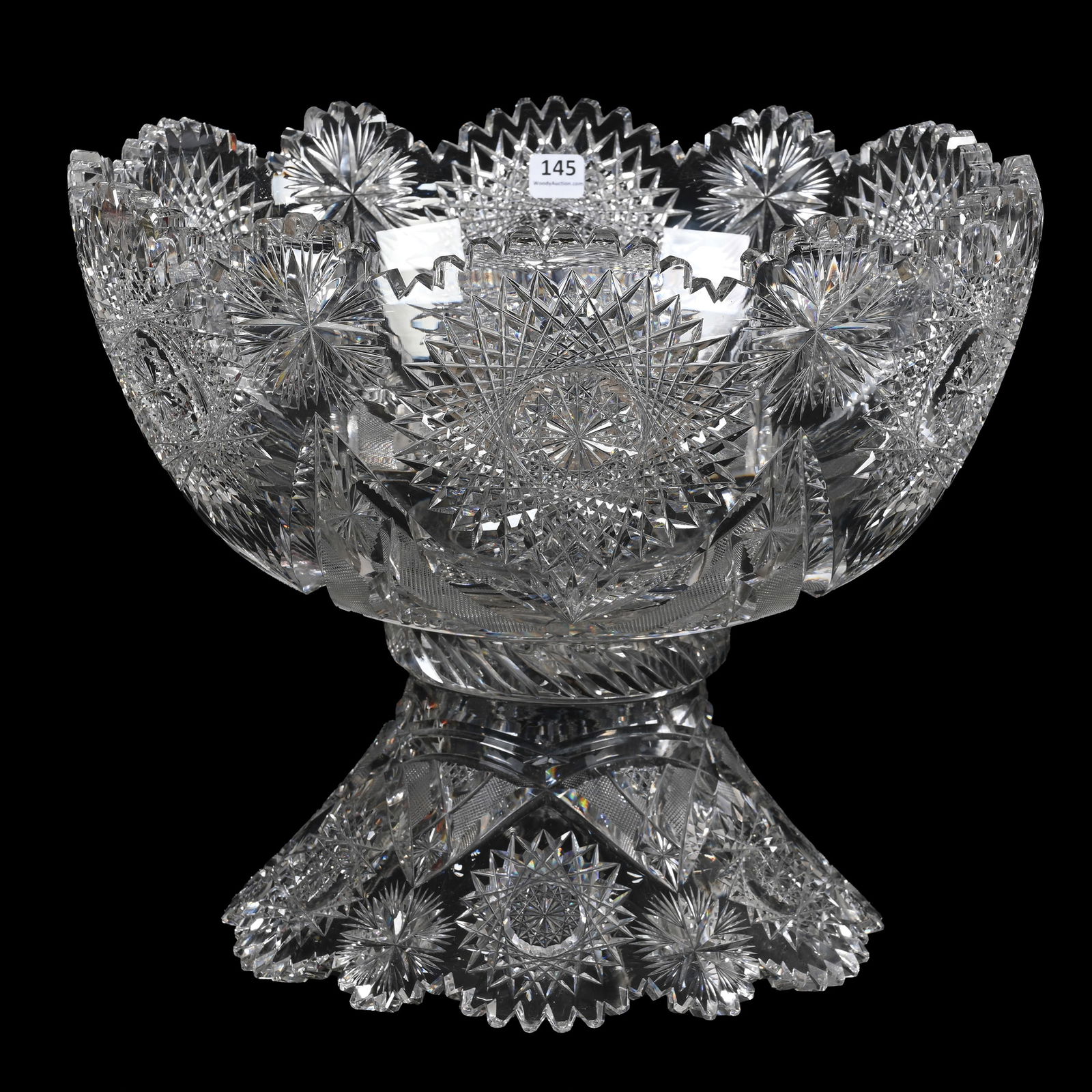 Punch Bowl, ABCG, Signed Unger Brothers (1 of 3)