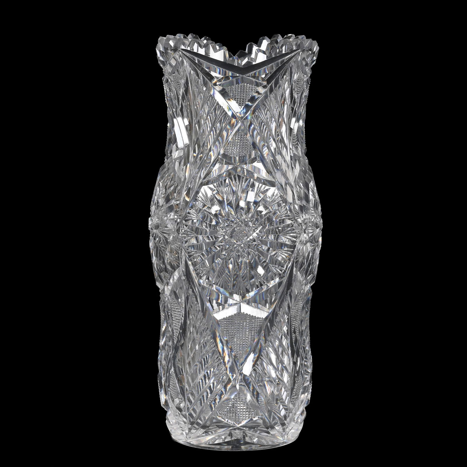 Vase, ABCG, Cactus Pattern By Dorflinger (1 of 3)