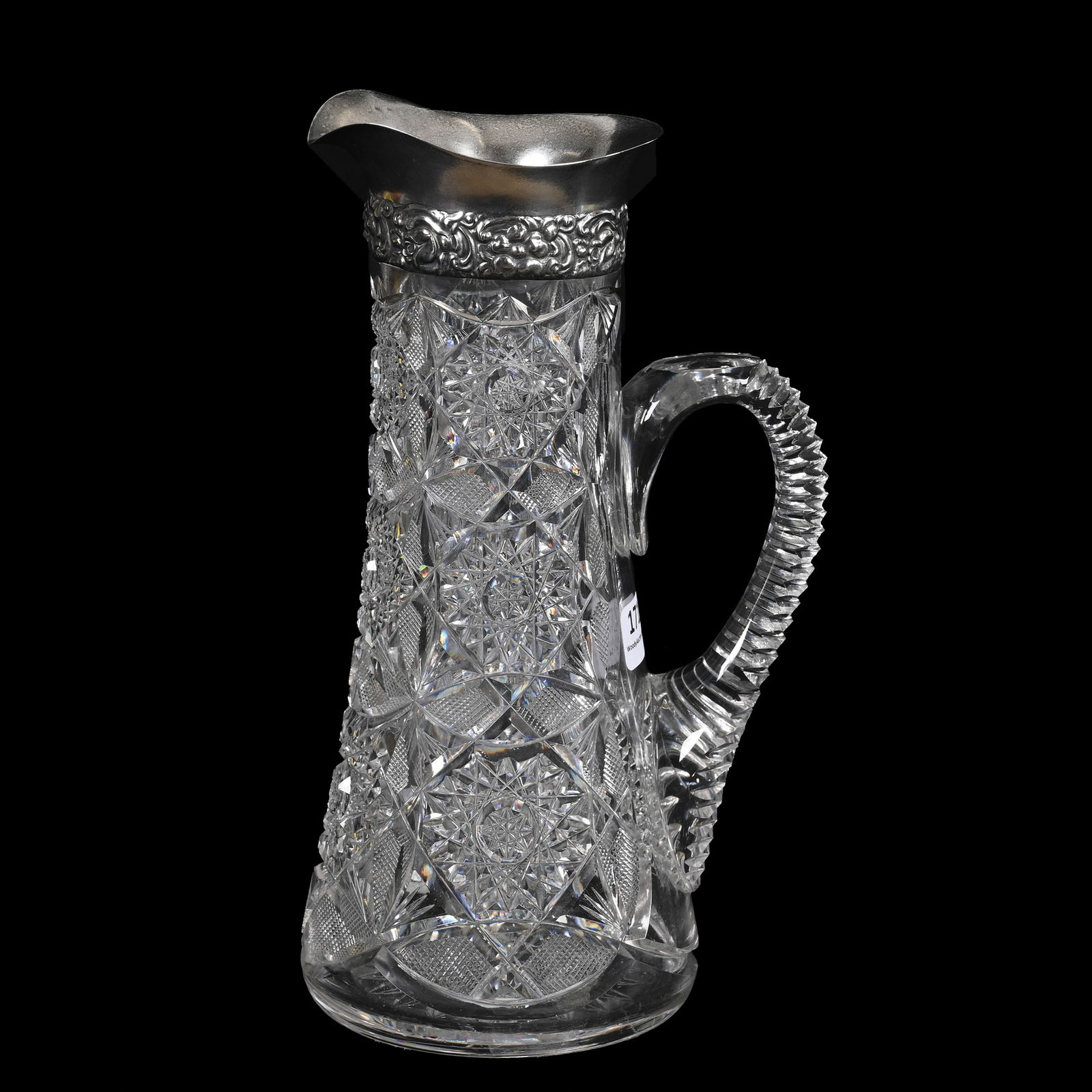 Pitcher, ABCG, Sterling Spout/Collar (1 of 3)