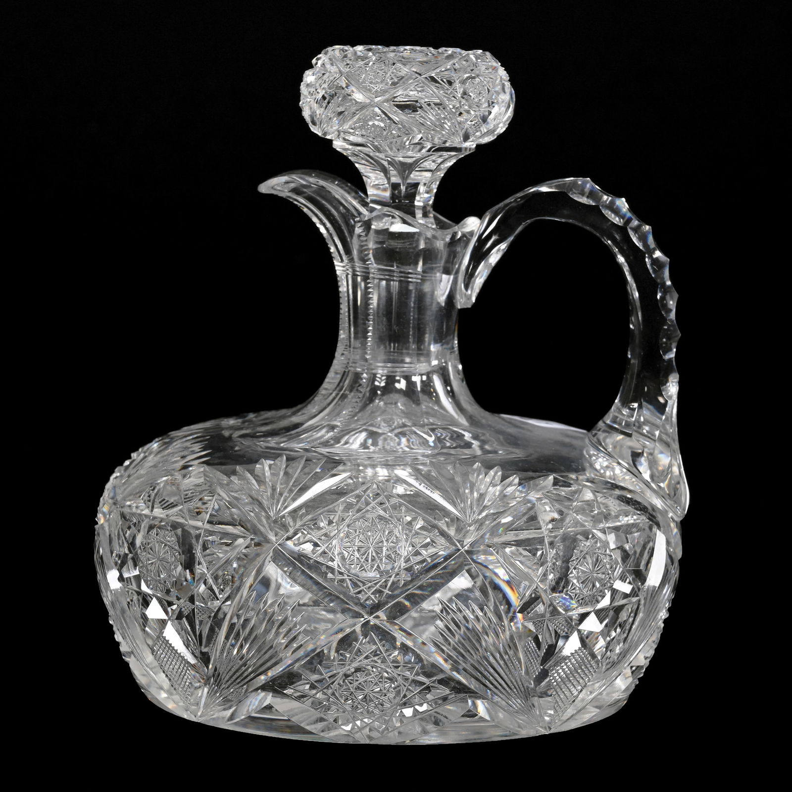 Ship's Decanter, ABCG, Signed Hawkes Holland Pattern (1 of 4)