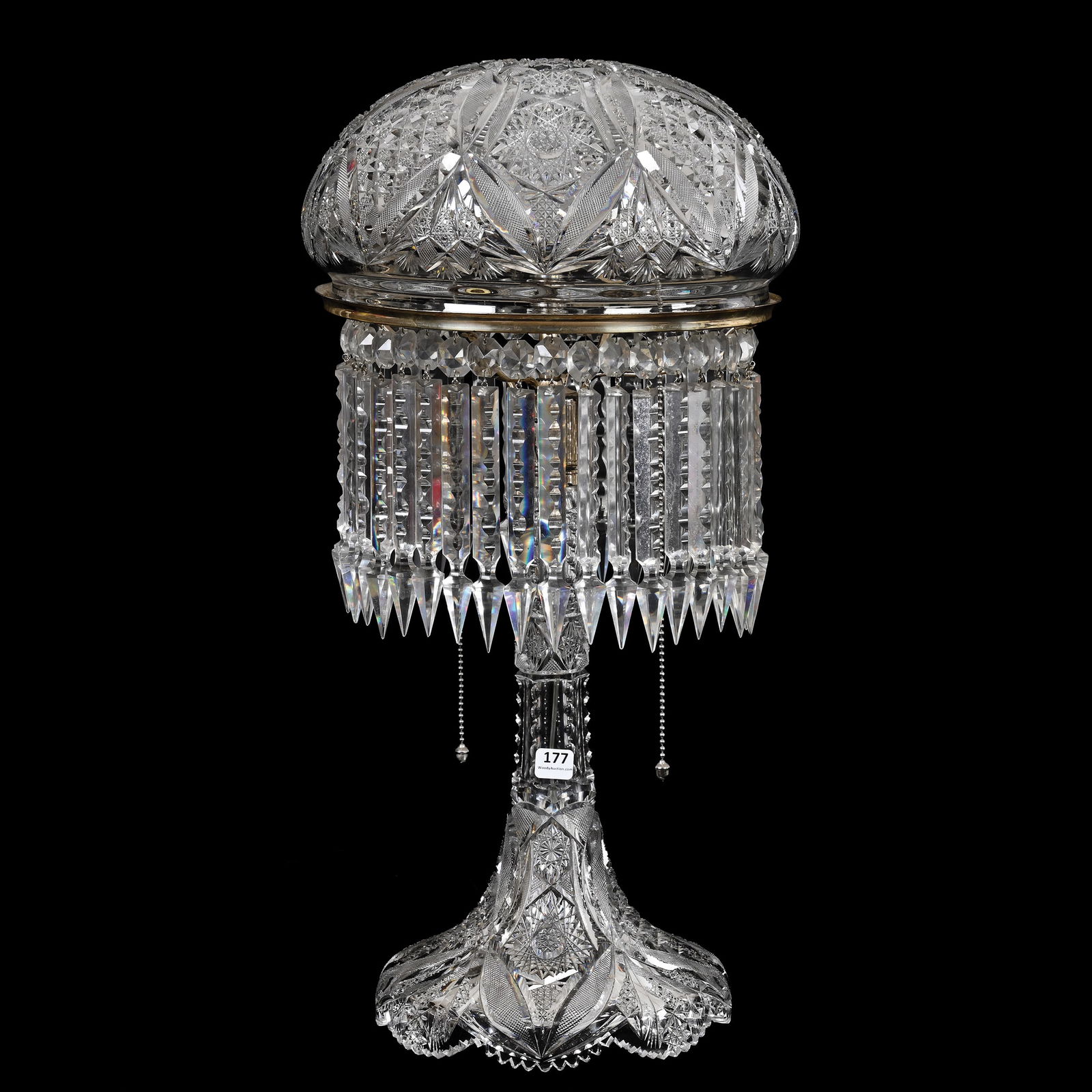 Table Lamp, ABCG, Plymouth Pattern By Pitkin & Brooks (1 of 3)