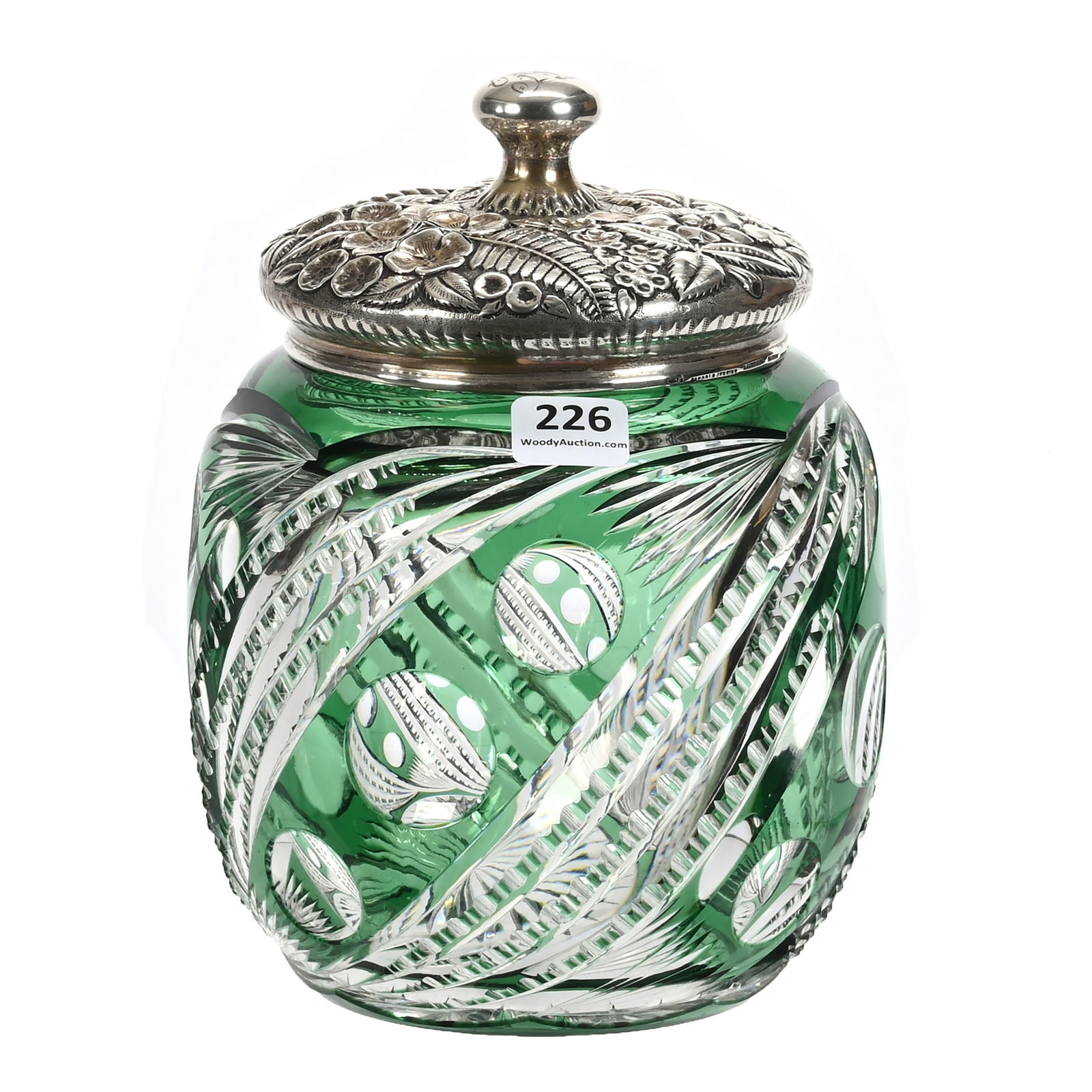 Humidor, ABCG, Green Cut To Clear (1 of 7)