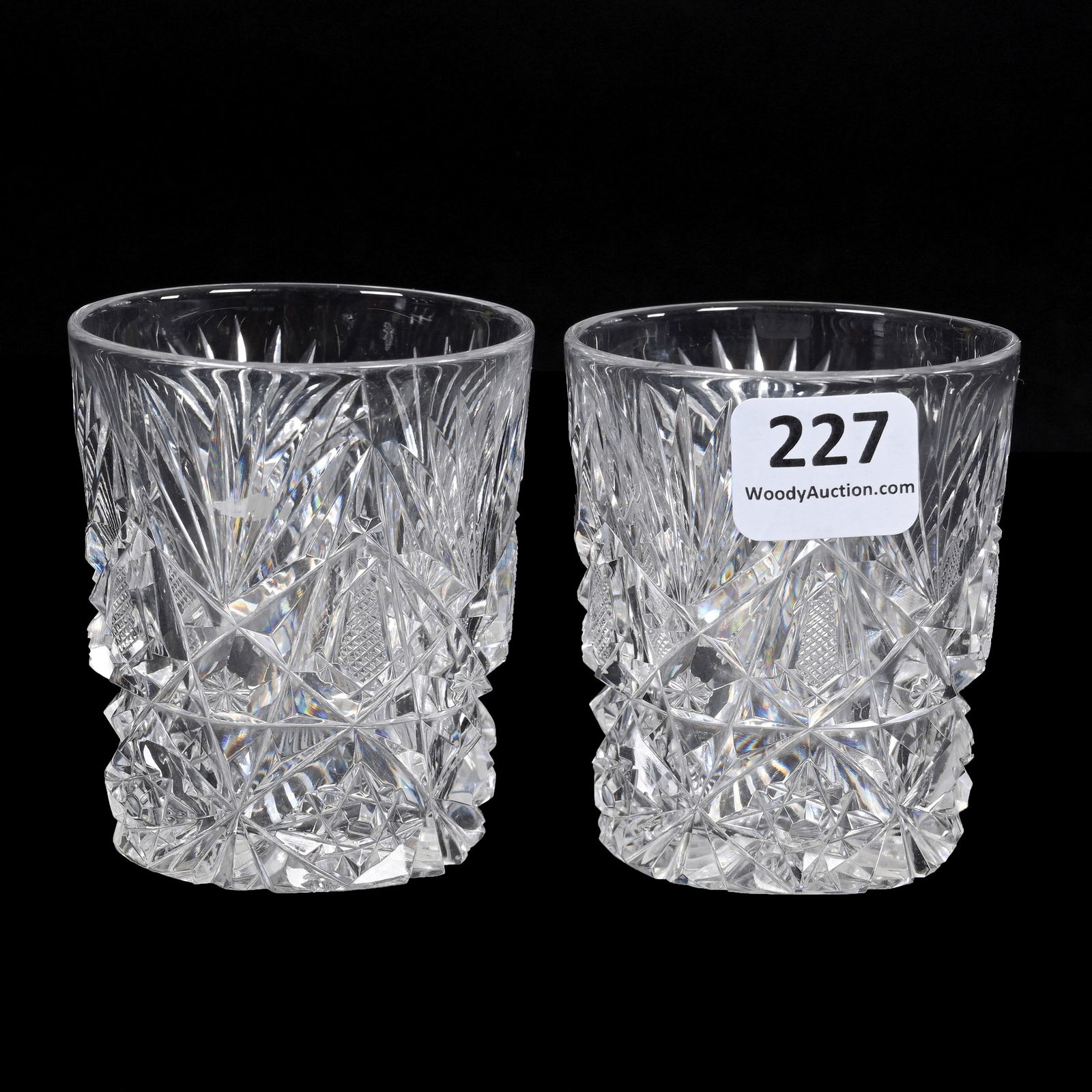 (2) Whiskey Tumblers, ABCG, Florence By Libbey (1 of 4)