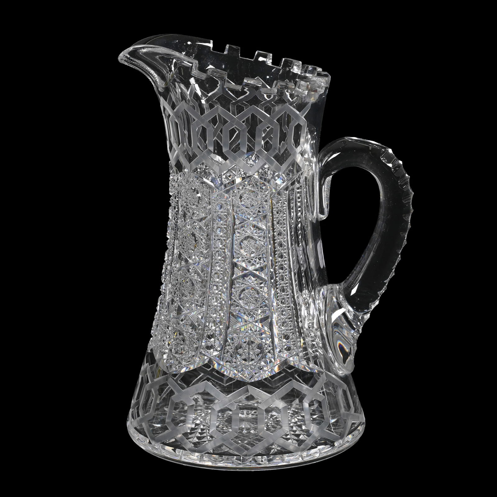 Pitcher, ABCG, Alhambra Pattern By Meriden (1 of 3)