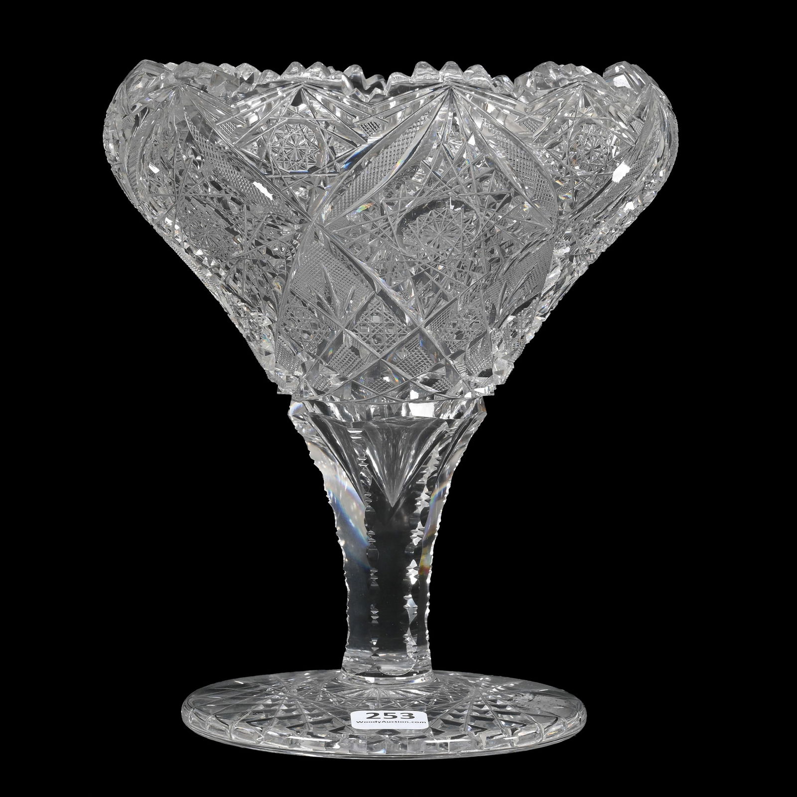 Tazza Compote, ABCG, Pattern #100 By Elmira (1 of 3)