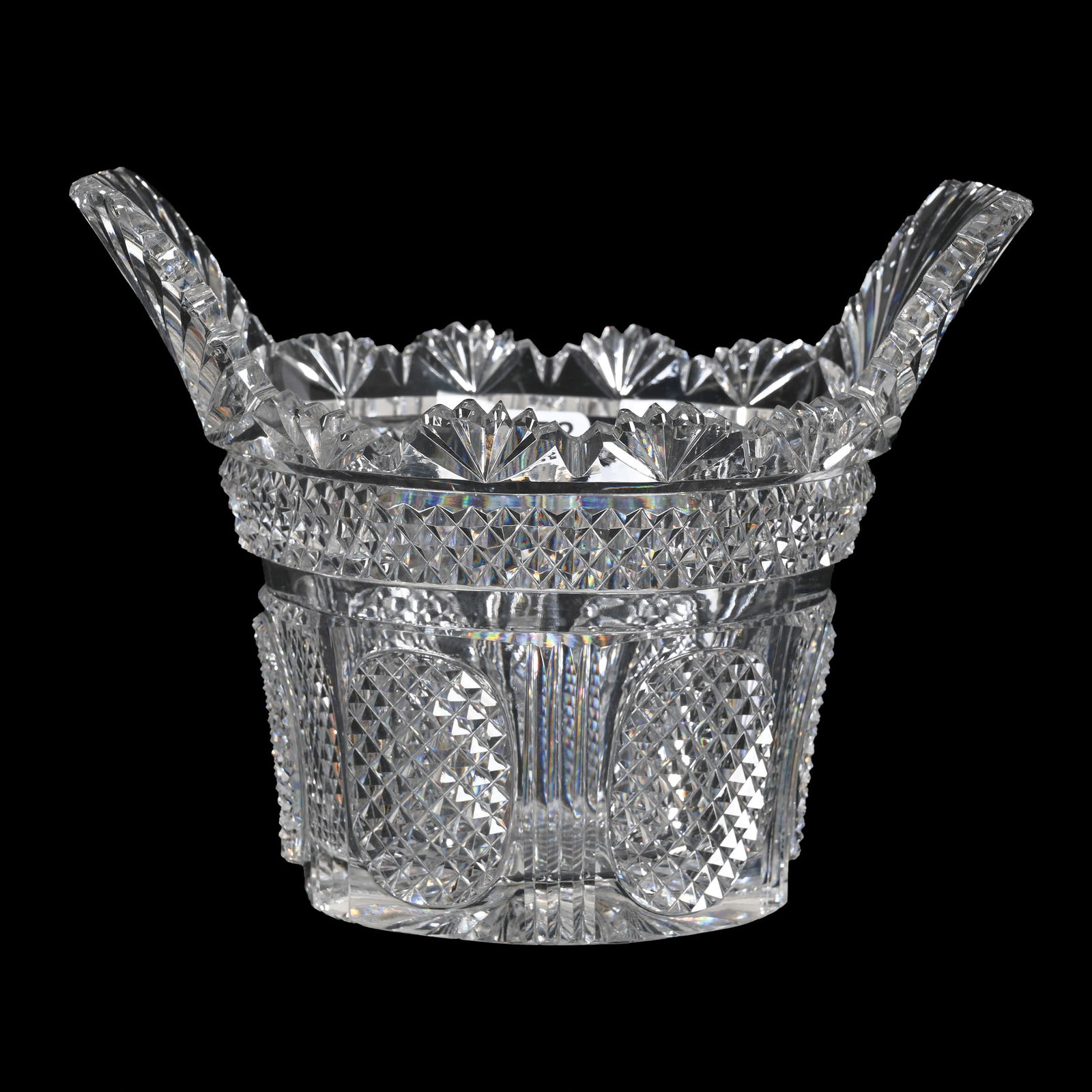 Ice Tub, Tab Handles, ABCG, Old Irish Pattern (1 of 4)