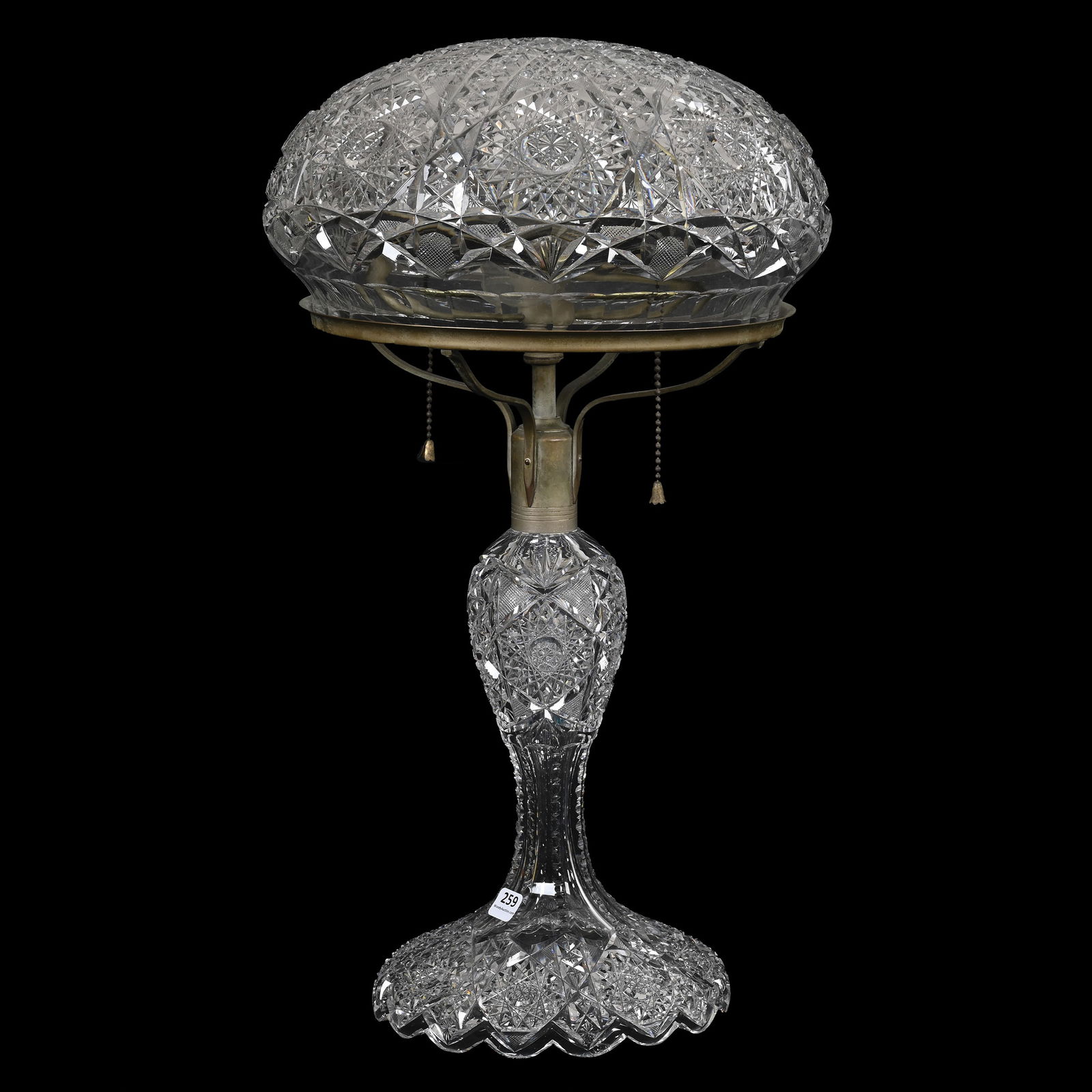 Table Lamp, ABCG, Mushroom Shade (1 of 3)