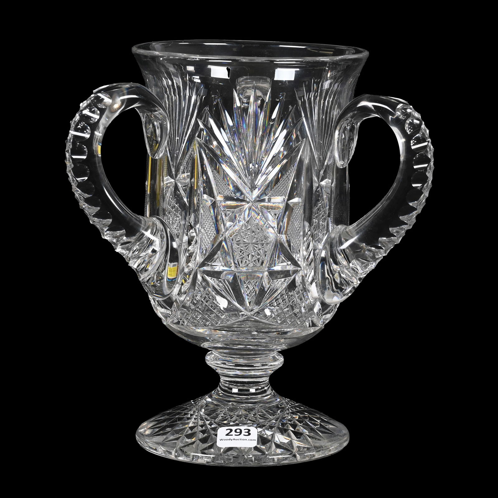 Pedestal Loving Cup, Three Handles, ABCG (1 of 3)