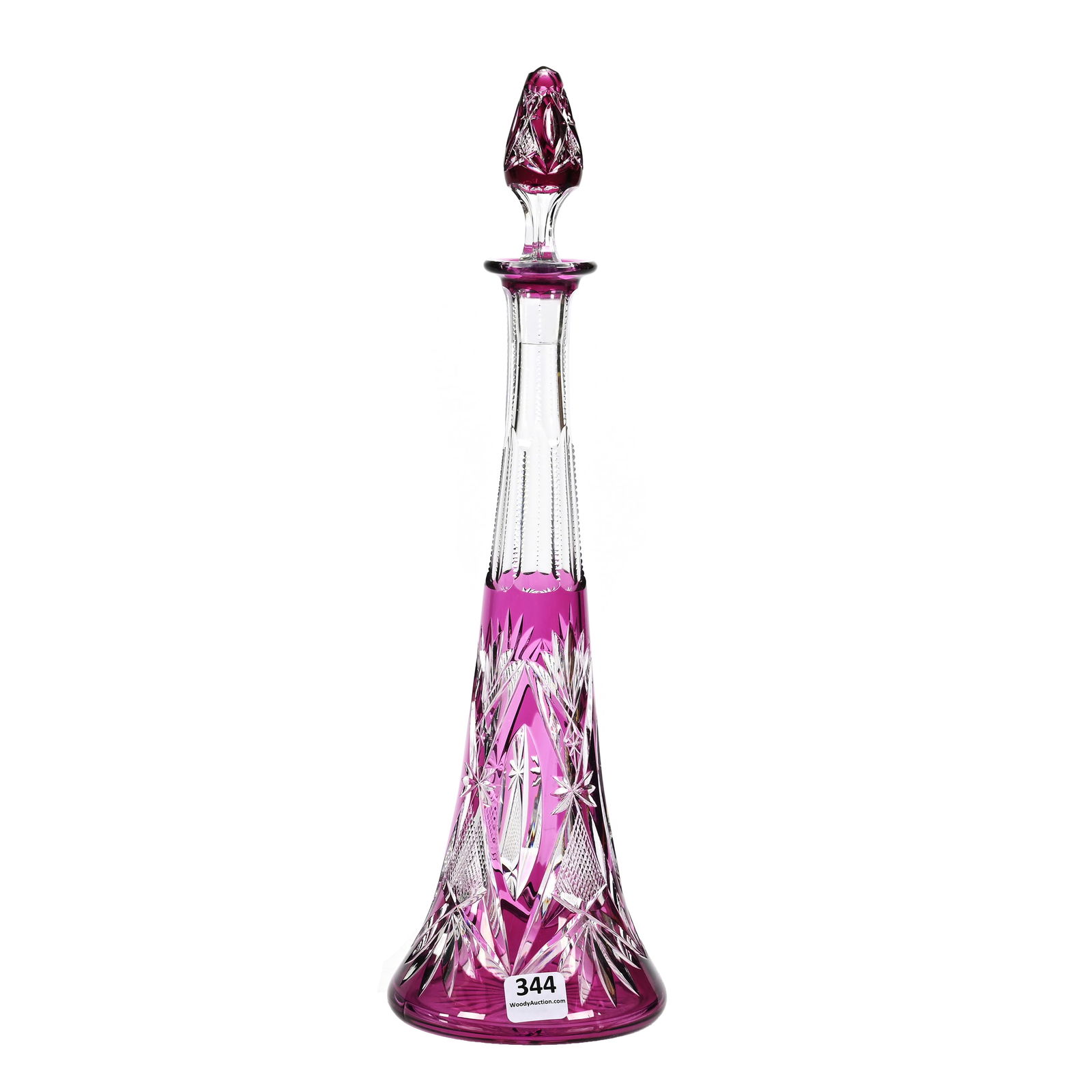 Decanter, BPCG, Amethyst Cut To Clear (1 of 4)