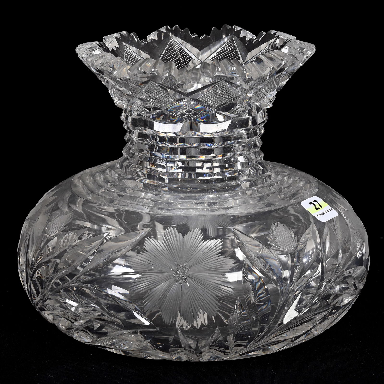 Flower Center, ABCG, Engraved Floral Pattern (1 of 3)