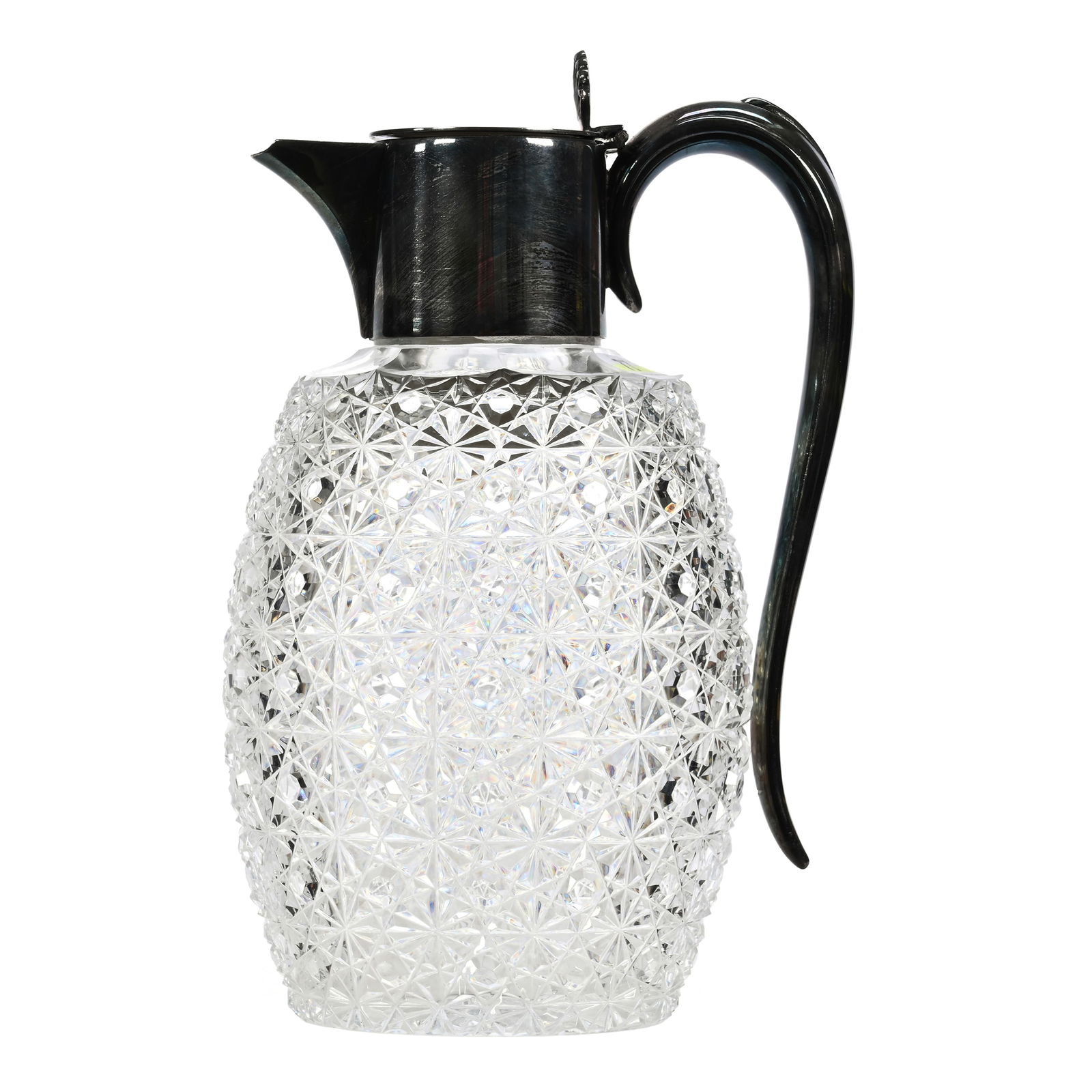 Ovoid Jug, Brilliant Period Cut Glass (1 of 4)