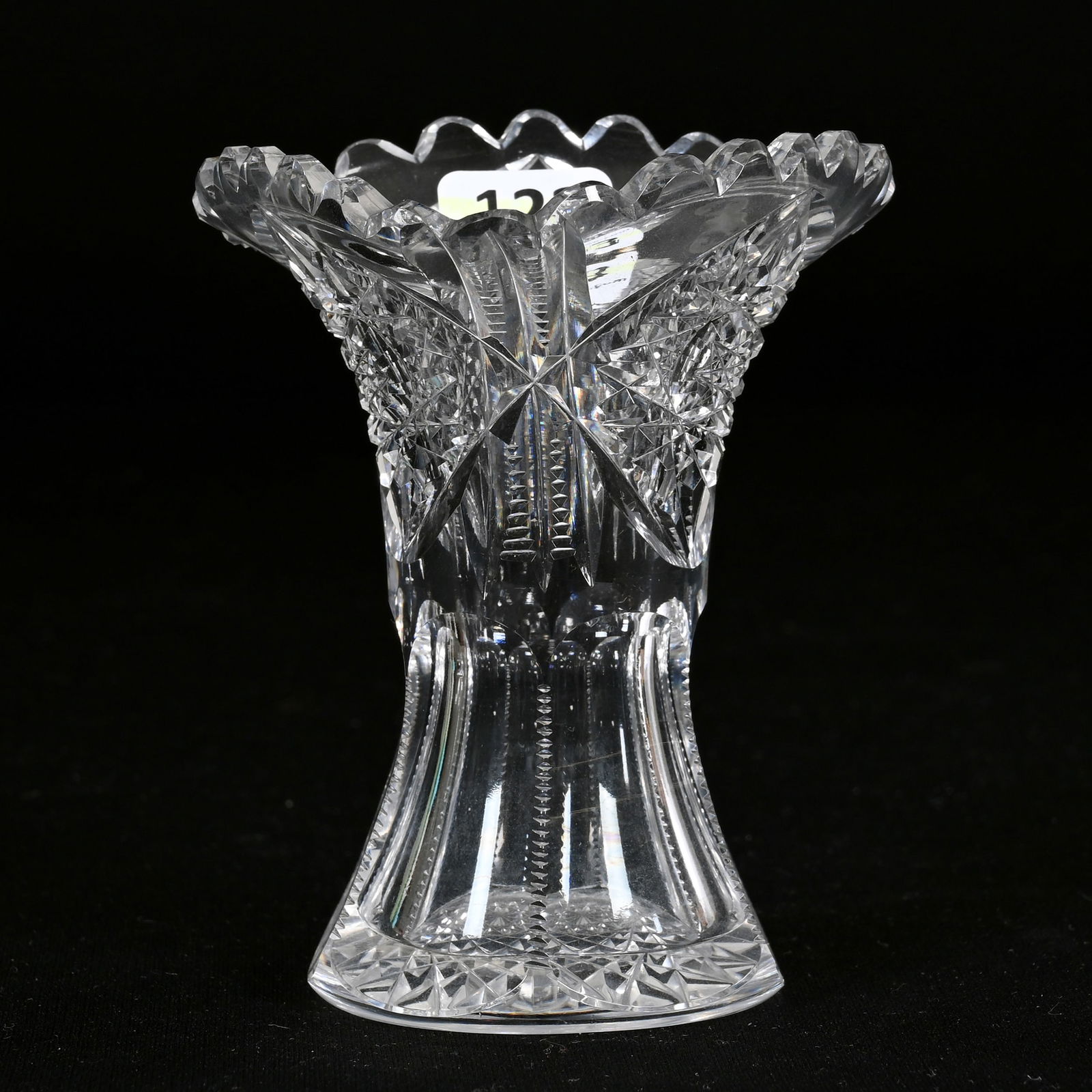 Miniature Vase, Tri-Corner, ABCG (1 of 3)