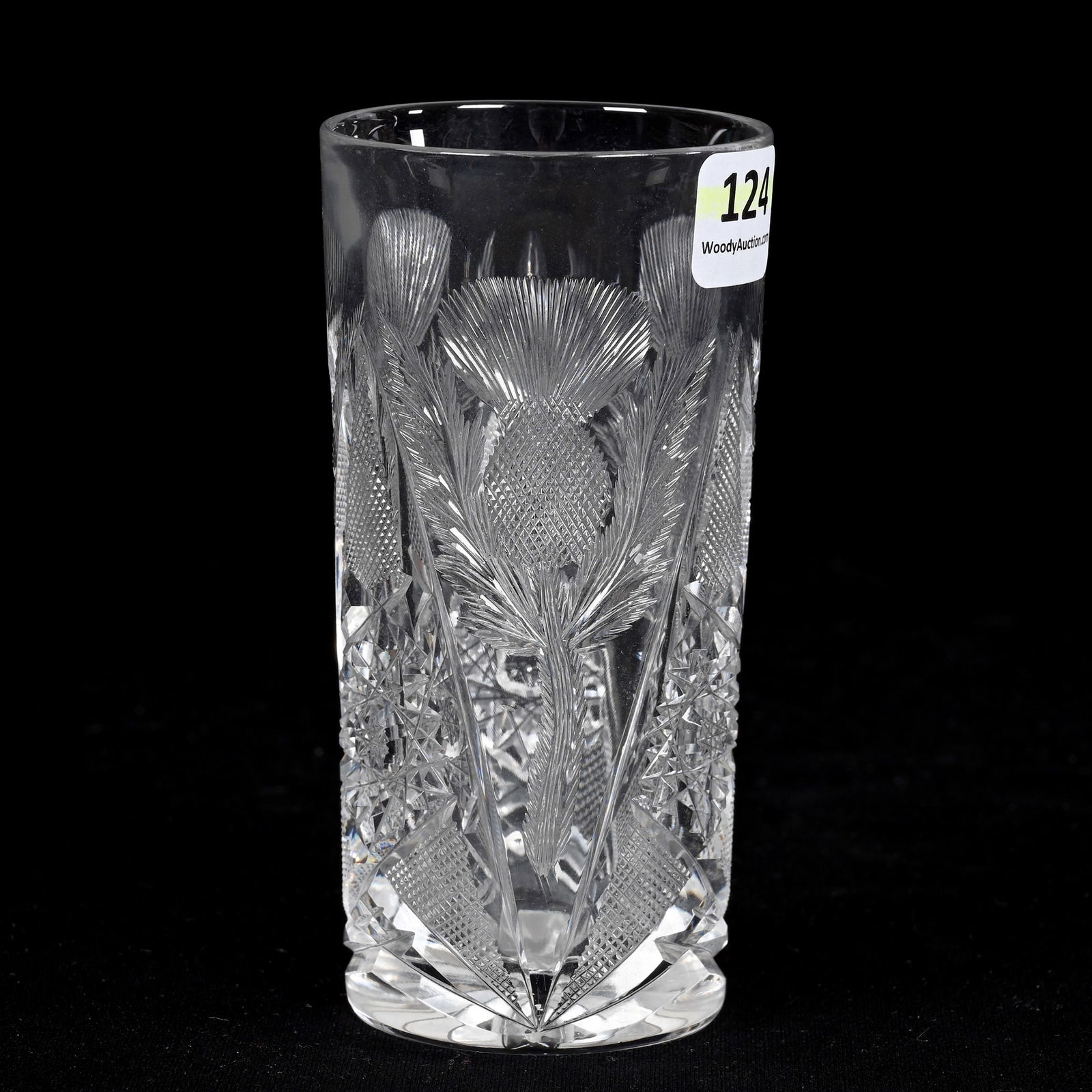 Highball Tumbler, American Brilliant Cut Glass (1 of 3)