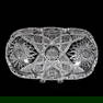 Bread Bowl, ABCG, Signed Libbey Sultana Pattern