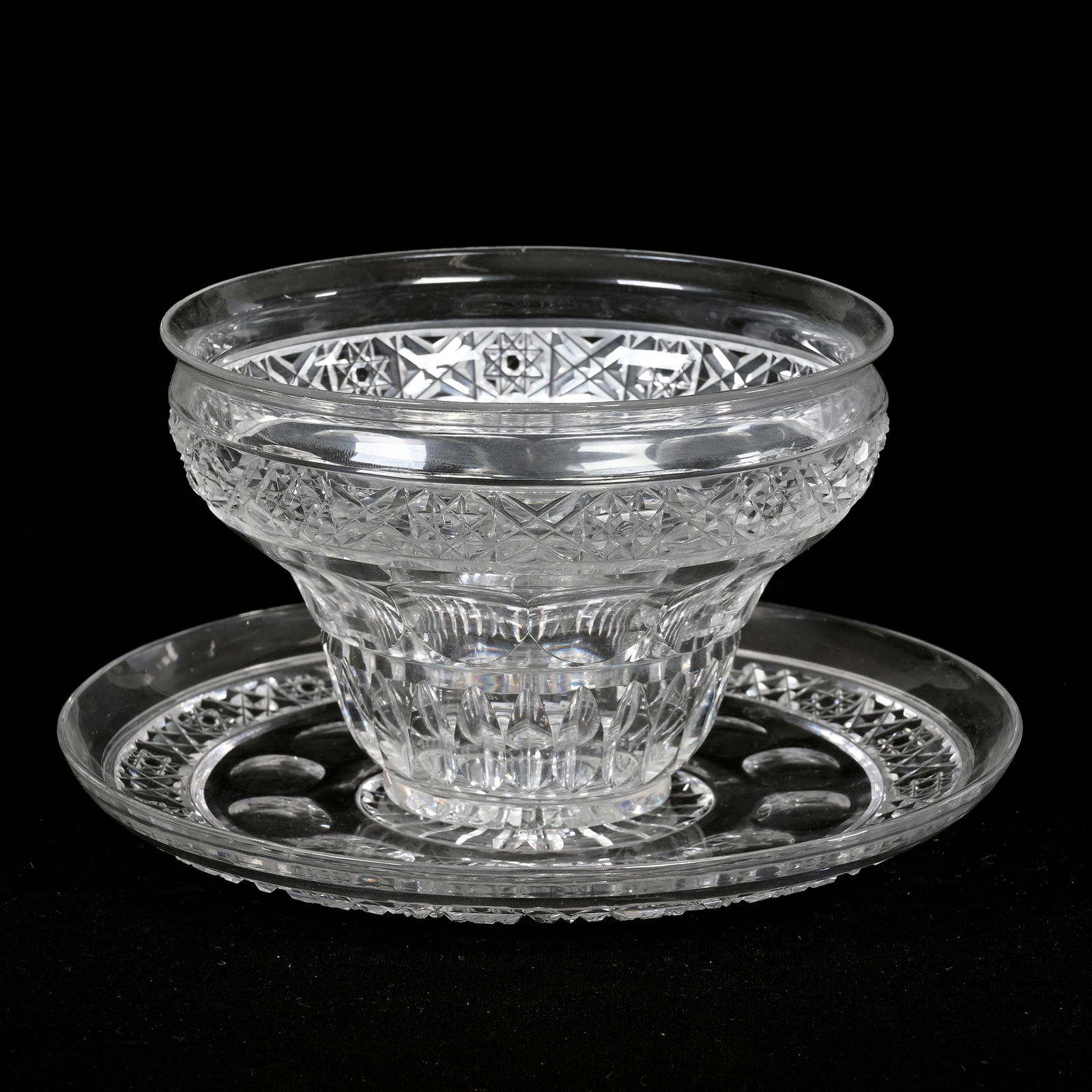 Mayonnaise Bowl/Underplate, ABCG, Signed Hawkes (1 of 3)