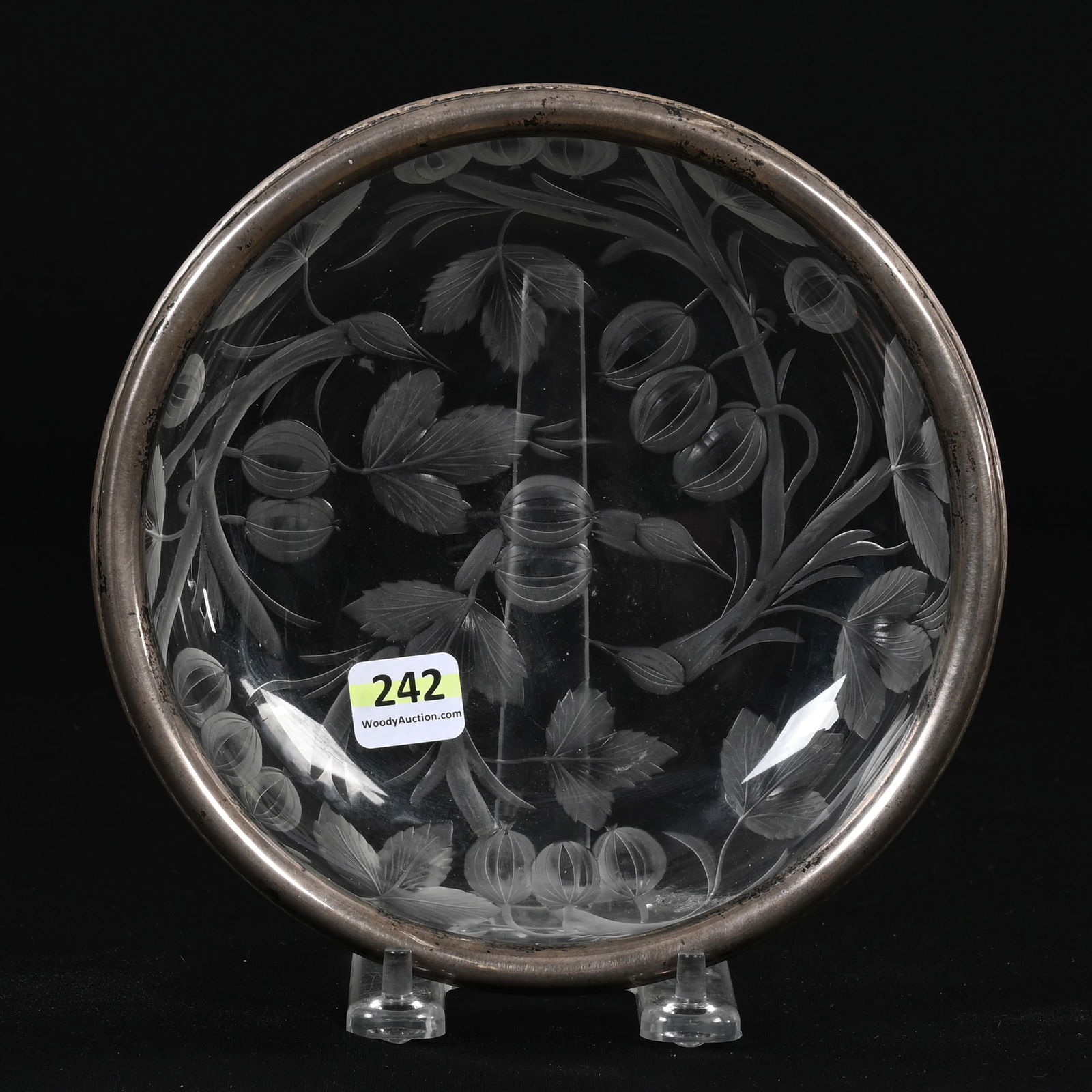 Bowl, ABCG, Sterling Silver Rim (1 of 3)