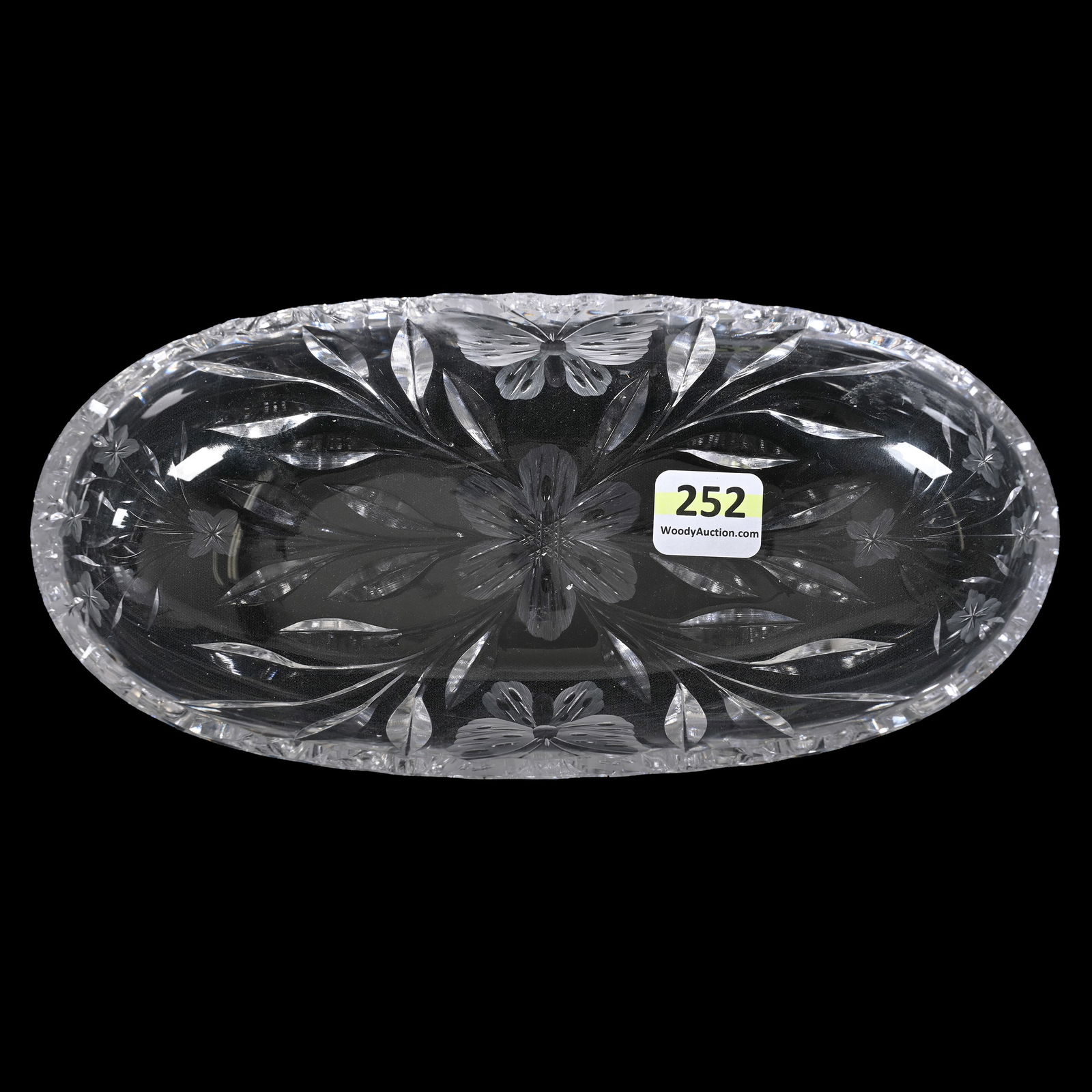 Relish Dish, ABCG, Arbutus Pattern By Pairpoint (1 of 3)