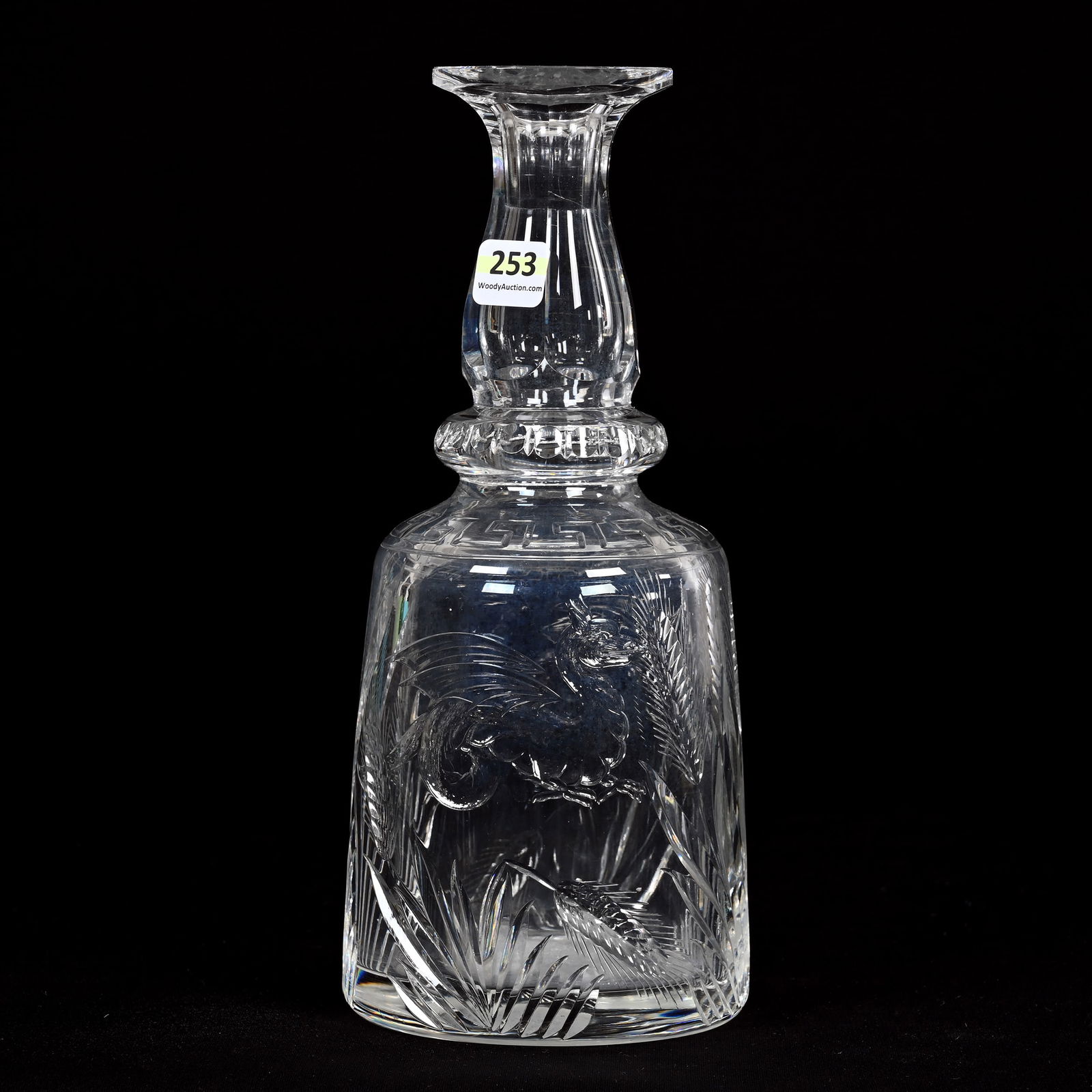 Bottle, ABCG, Rare Engraved Dragon & Wheat By Hawkes (1 of 3)