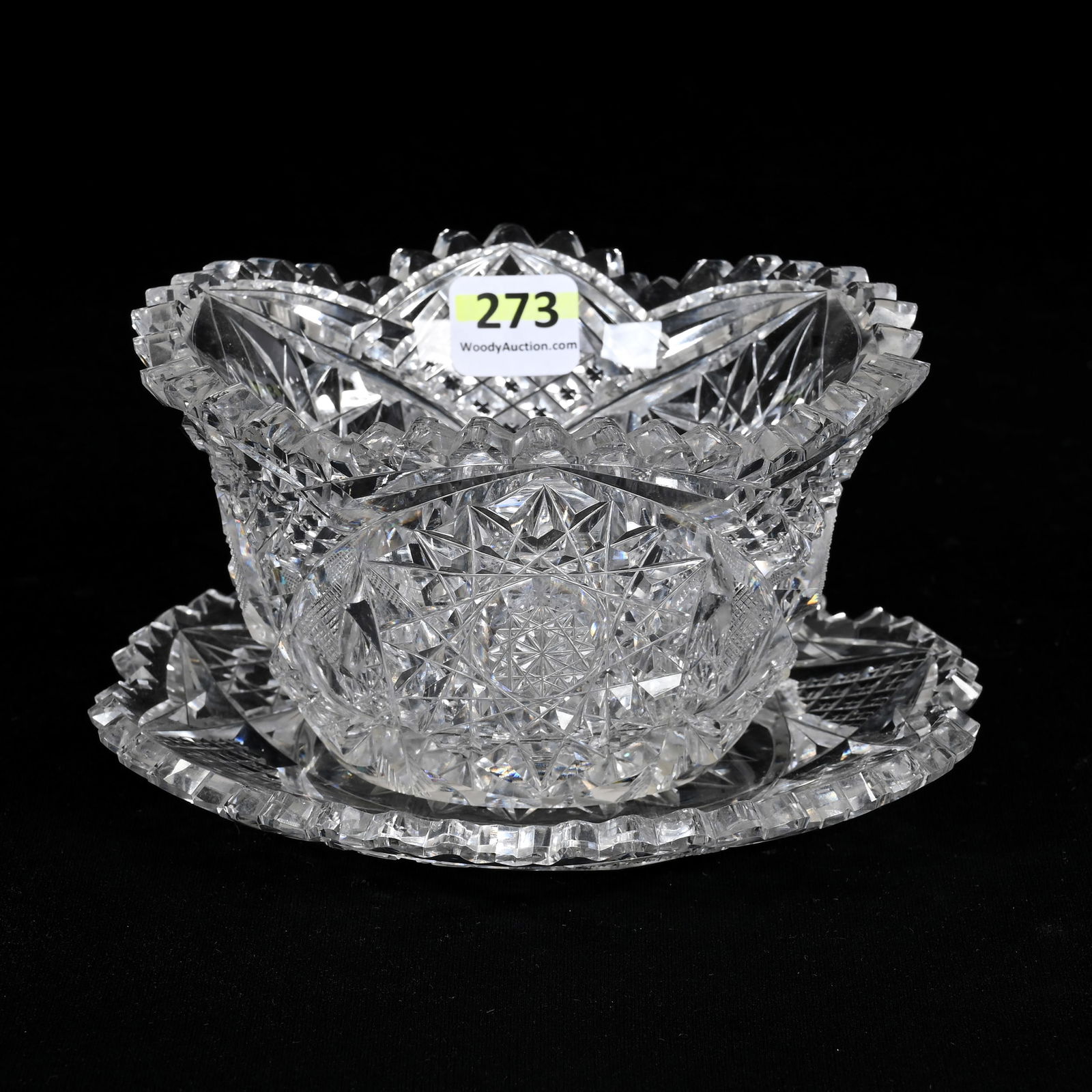 Mayonnaise Bowl/Underplate, ABCG, Signed Libbey (1 of 3)